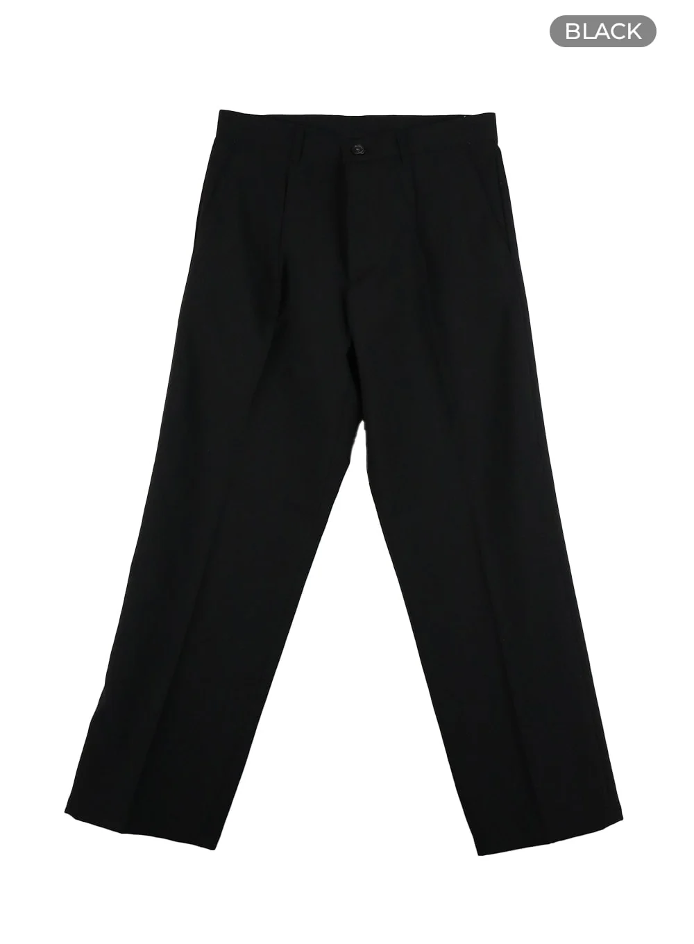 Men's Pintuck Wide Fit Trousers IA402 - Image 8