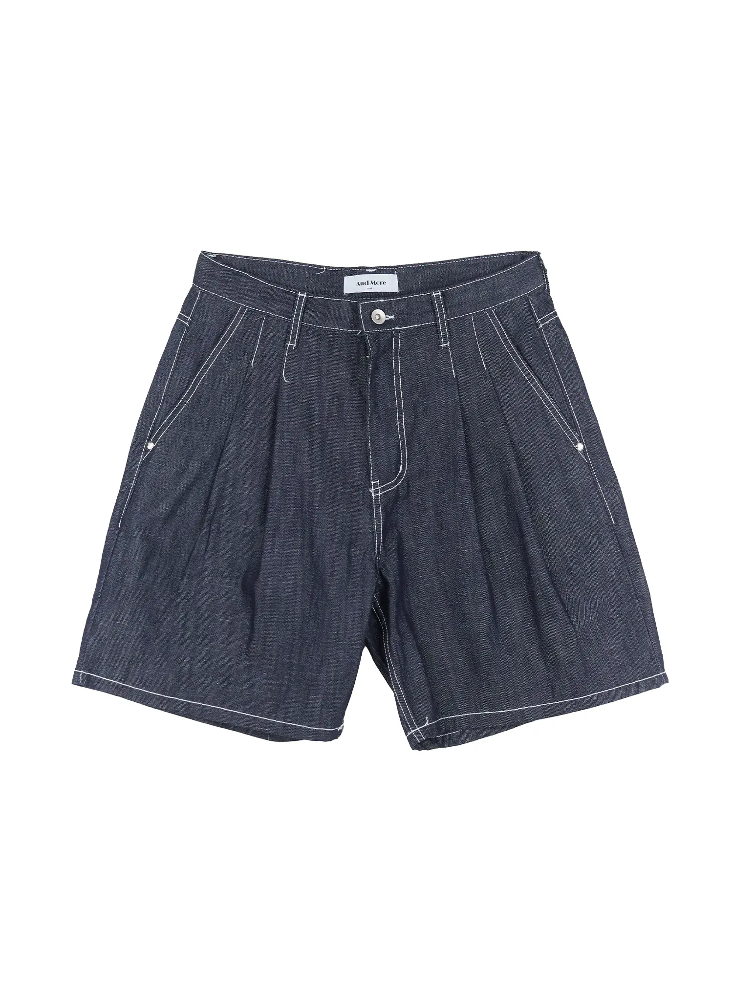 Men's Pleated Denim Jorts IL517 - Image 18