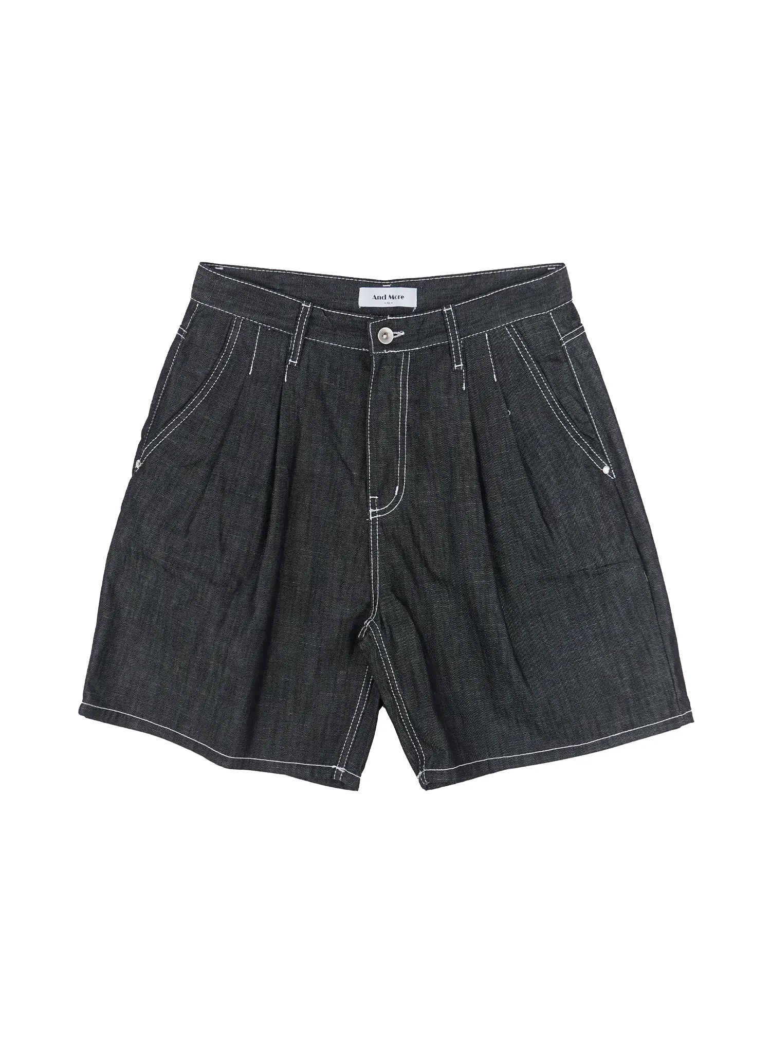 Men's Pleated Denim Jorts IL517 - Image 19
