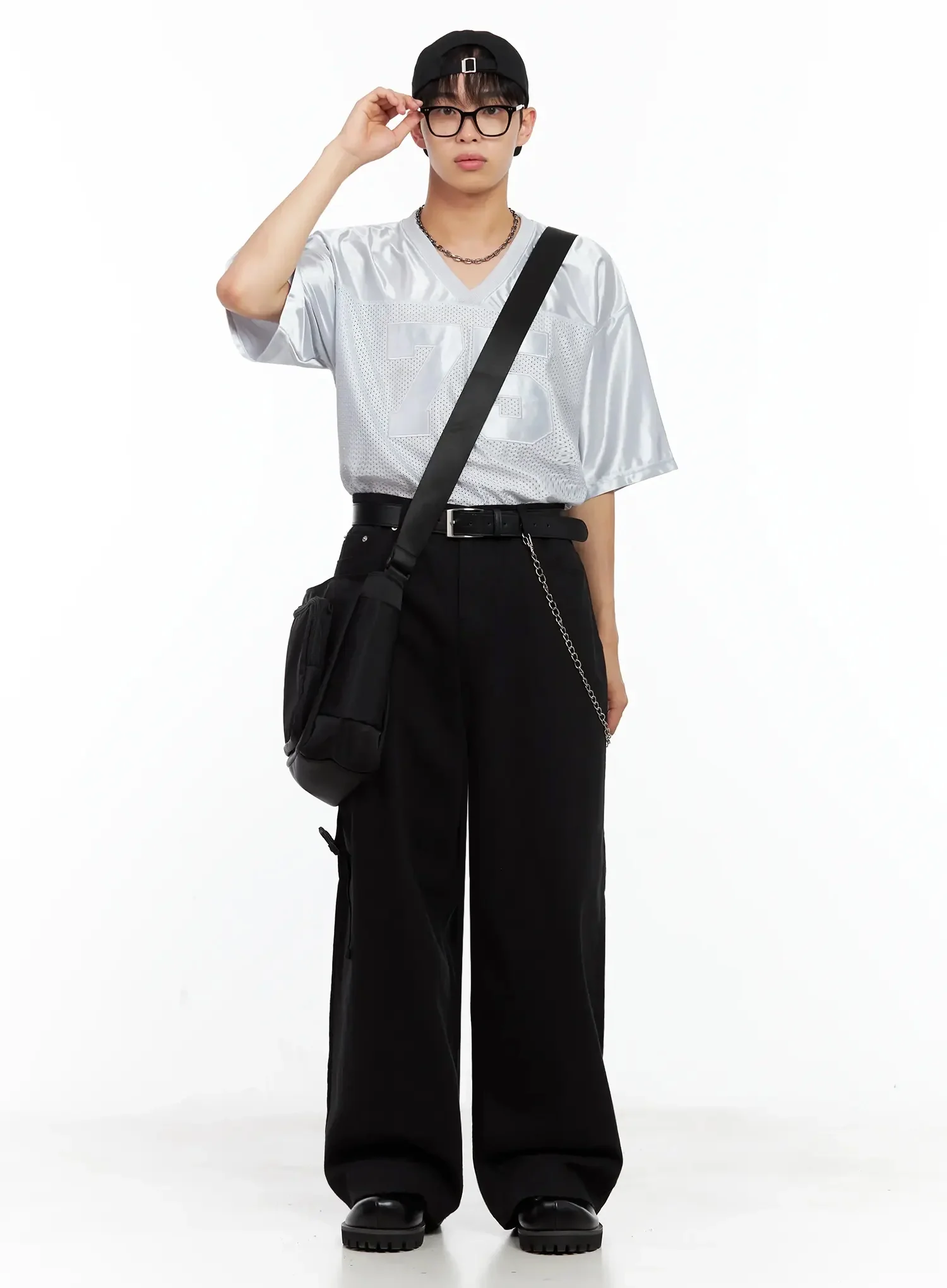 Men's Relaxed-Fit Cotton Pants IL516 - Image 13