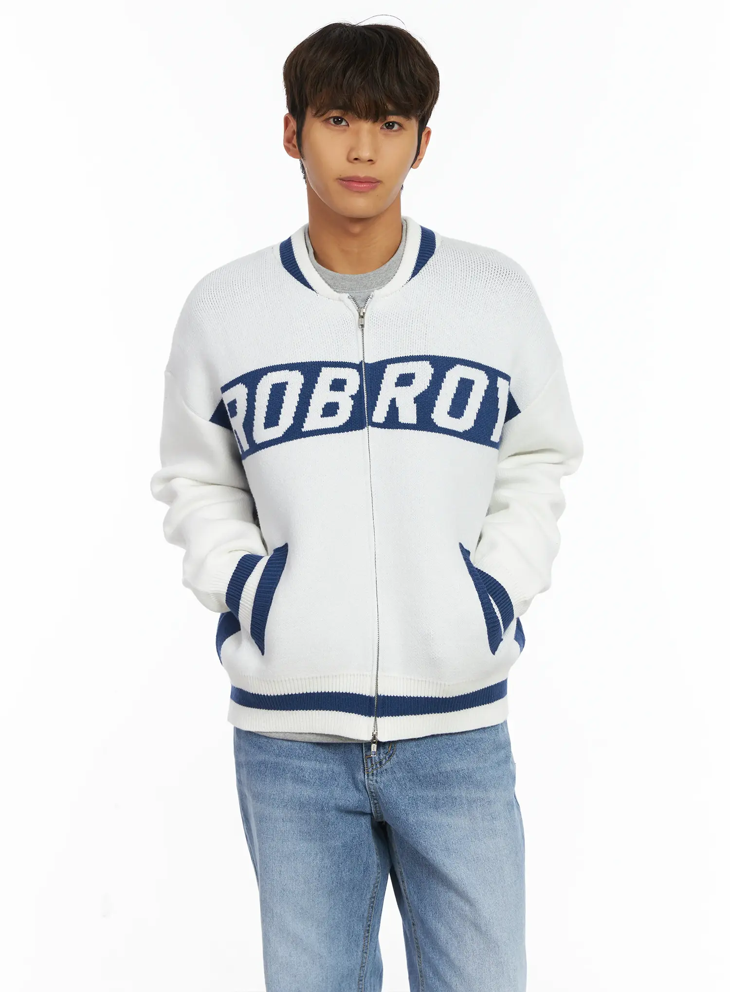 Men's Roy Zip-Up Cardigan IJ514