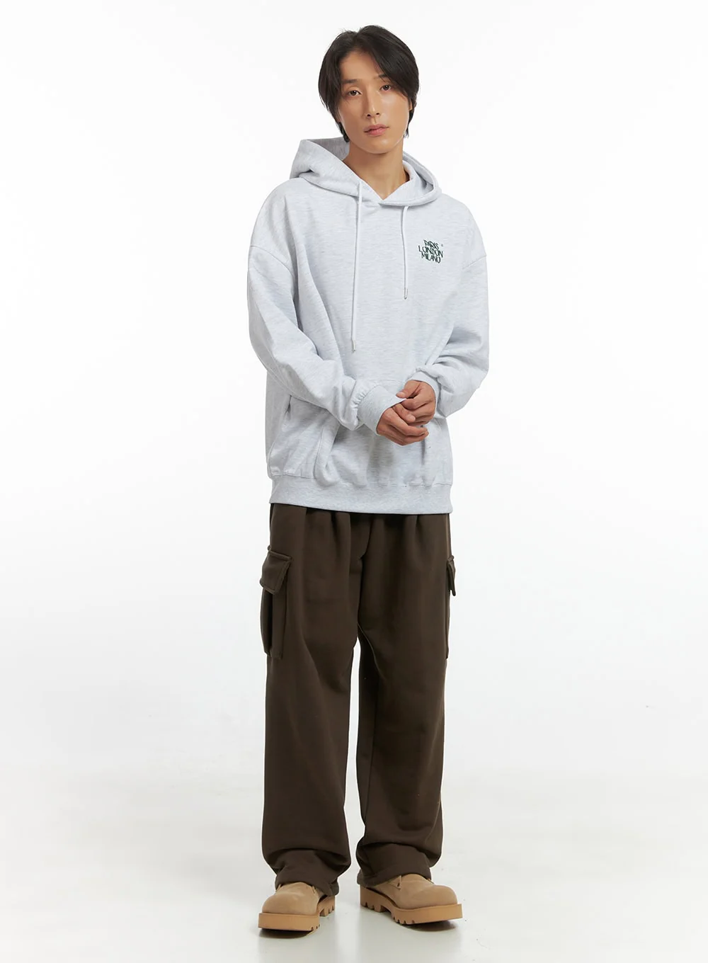 Men's Soft Cargo Pants IO417 - Image 3