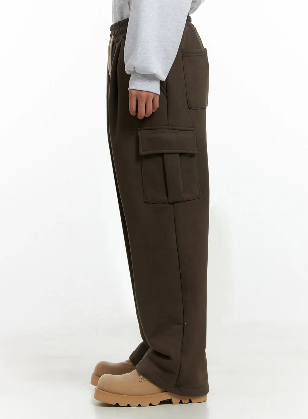 Men's Soft Cargo Pants IO417 - Image 4