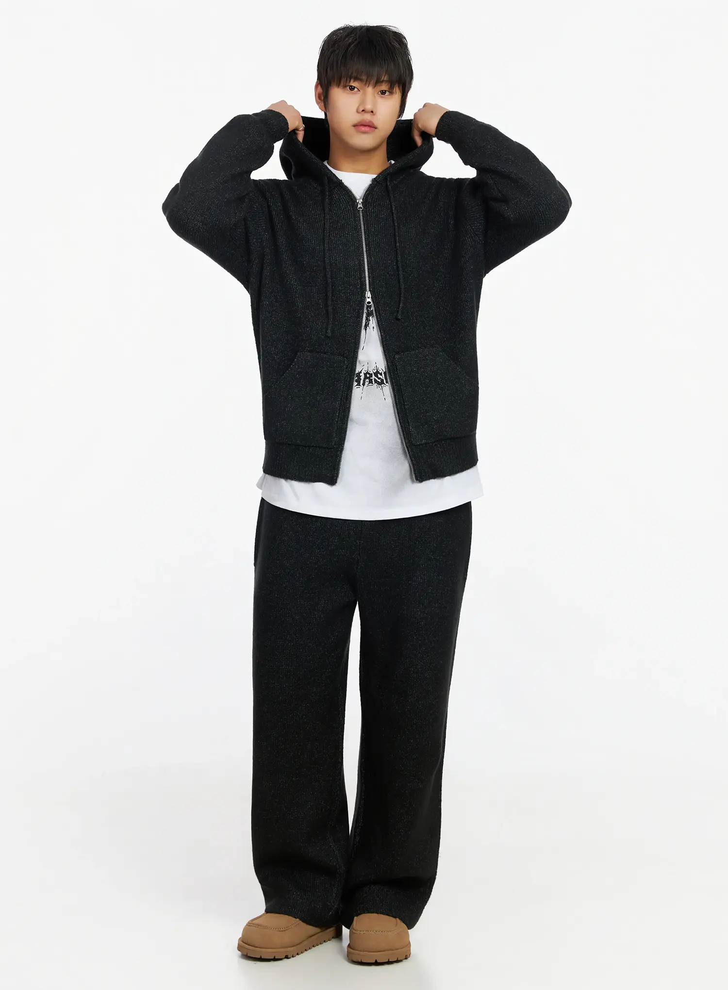 Men's Soft Knit Lounge Pants IJ527 - Image 3
