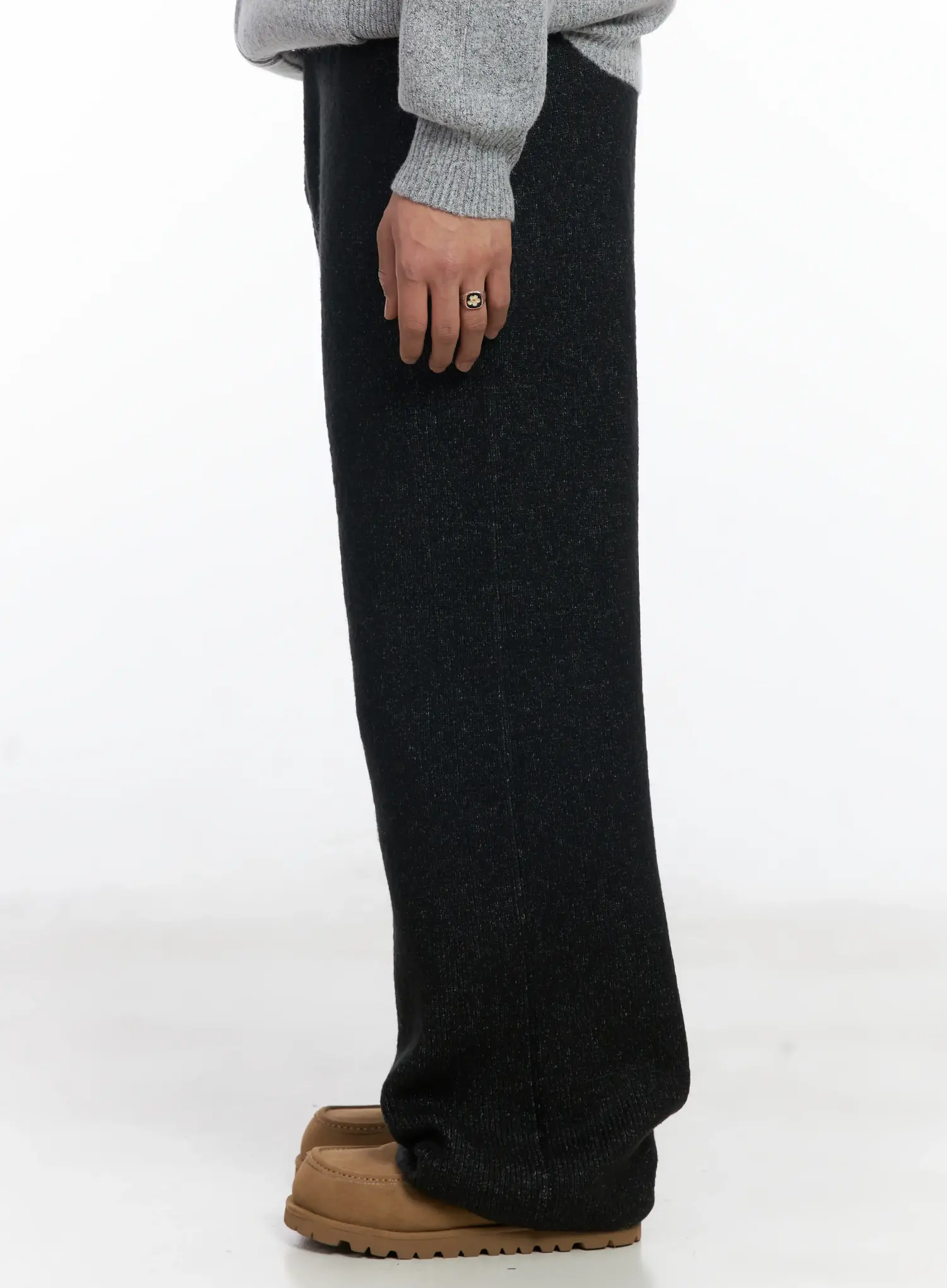 Men's Soft Knit Lounge Pants IJ527 - Image 6