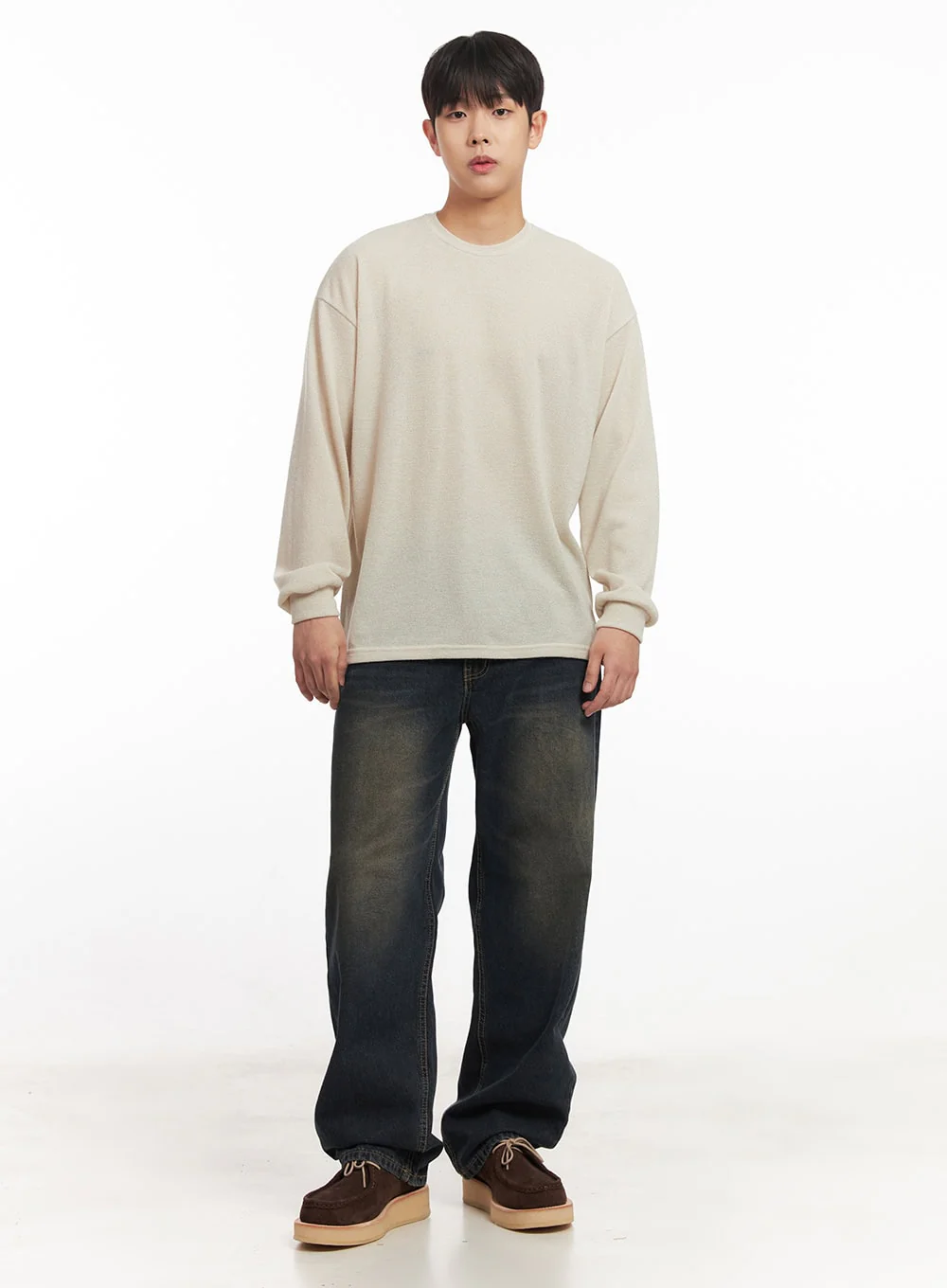 Men's Soft Long-Sleeve T-Shirt IM527 - Image 2