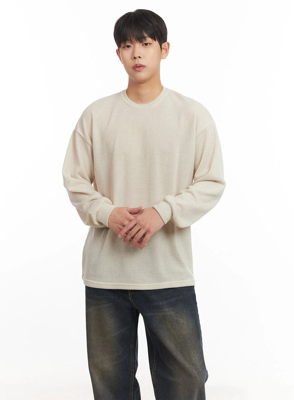 Men's Soft Long-Sleeve T-Shirt IM527 - Image 3