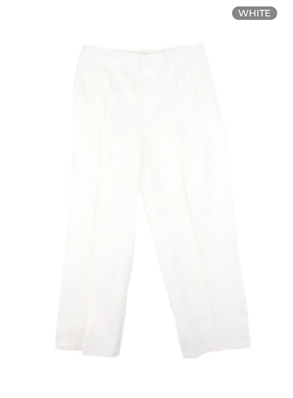 Men's Solid Cotton Suit Pants IA401 - Image 10