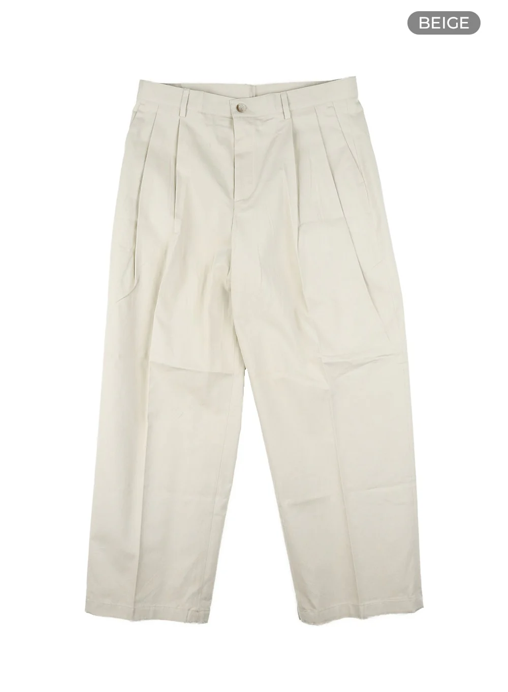 Men's Solid Cotton Suit Pants IA401 - Image 11