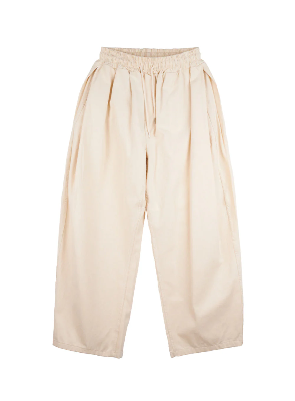 Men's Solid Pintuck Wide-Leg Trousers IN411 - Image 10