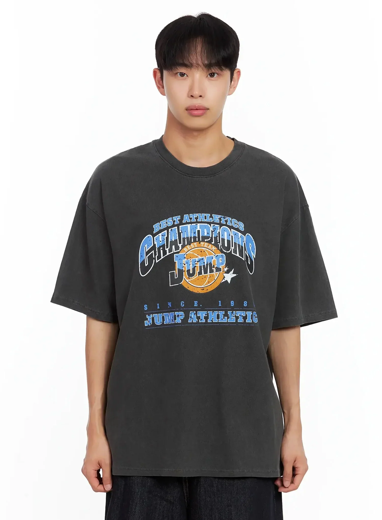 Men's Sporty Graphic T-Shirt IL516 - Image 19