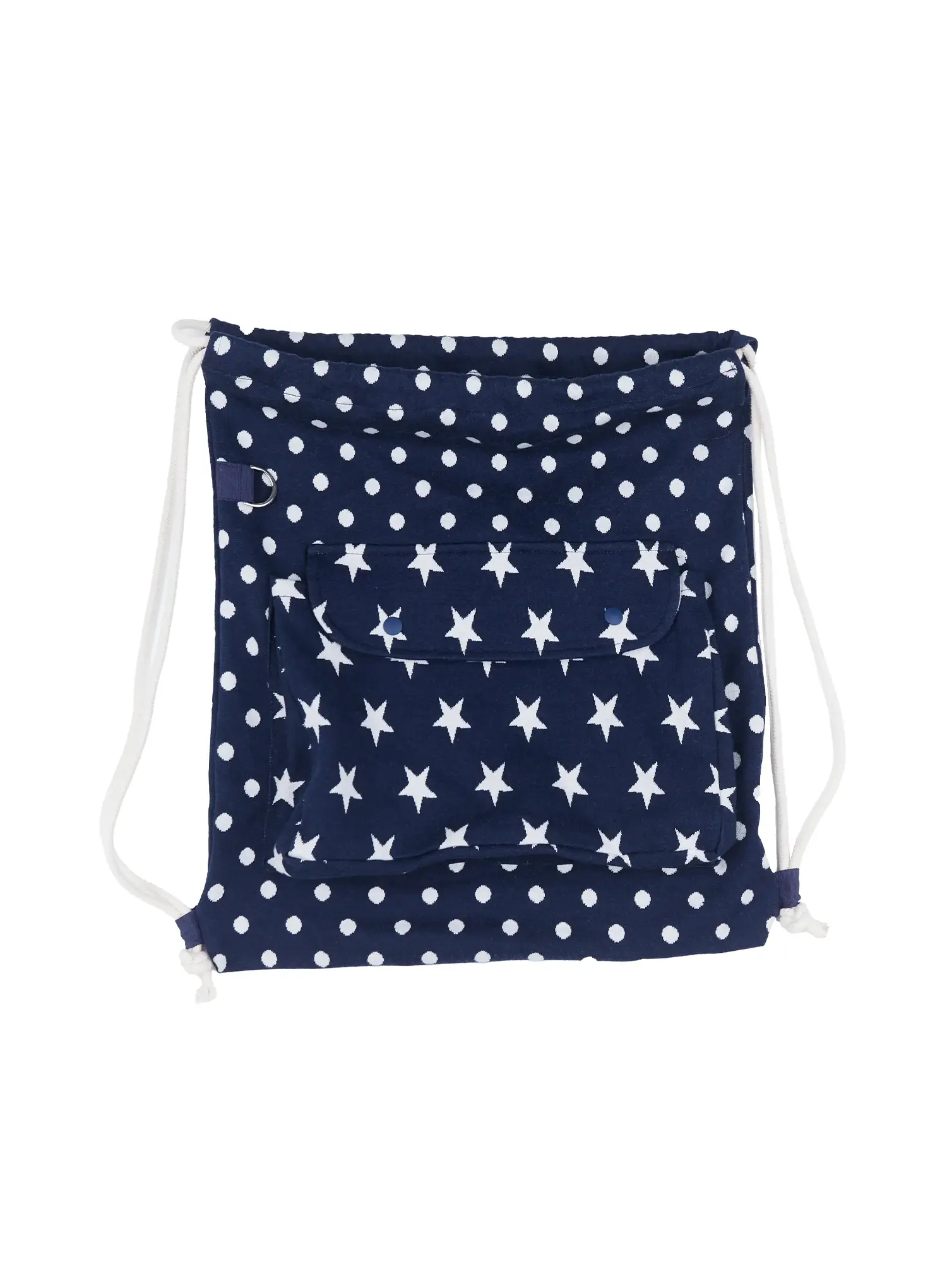 Men's Star Print Drawstring Bag IL518 - Image 8