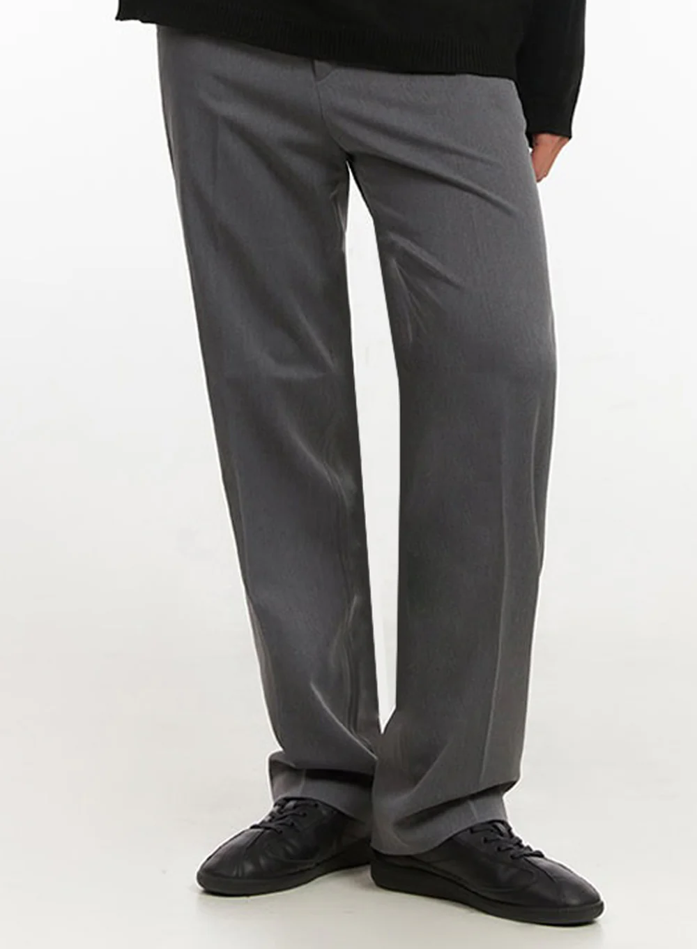 Men's Straight-Leg Slacks Pants IF517 - Image 2
