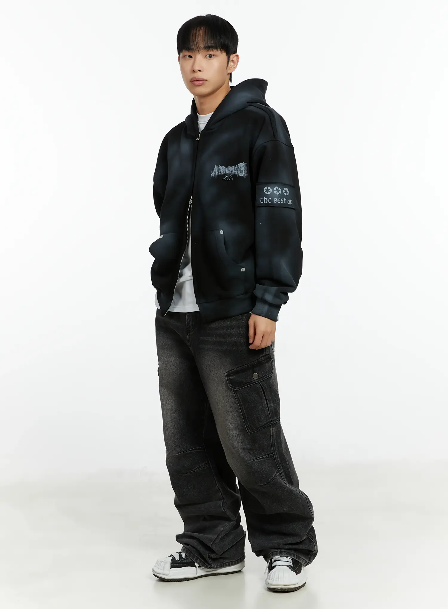 Men's Street Style Graphic Hoodie IF510