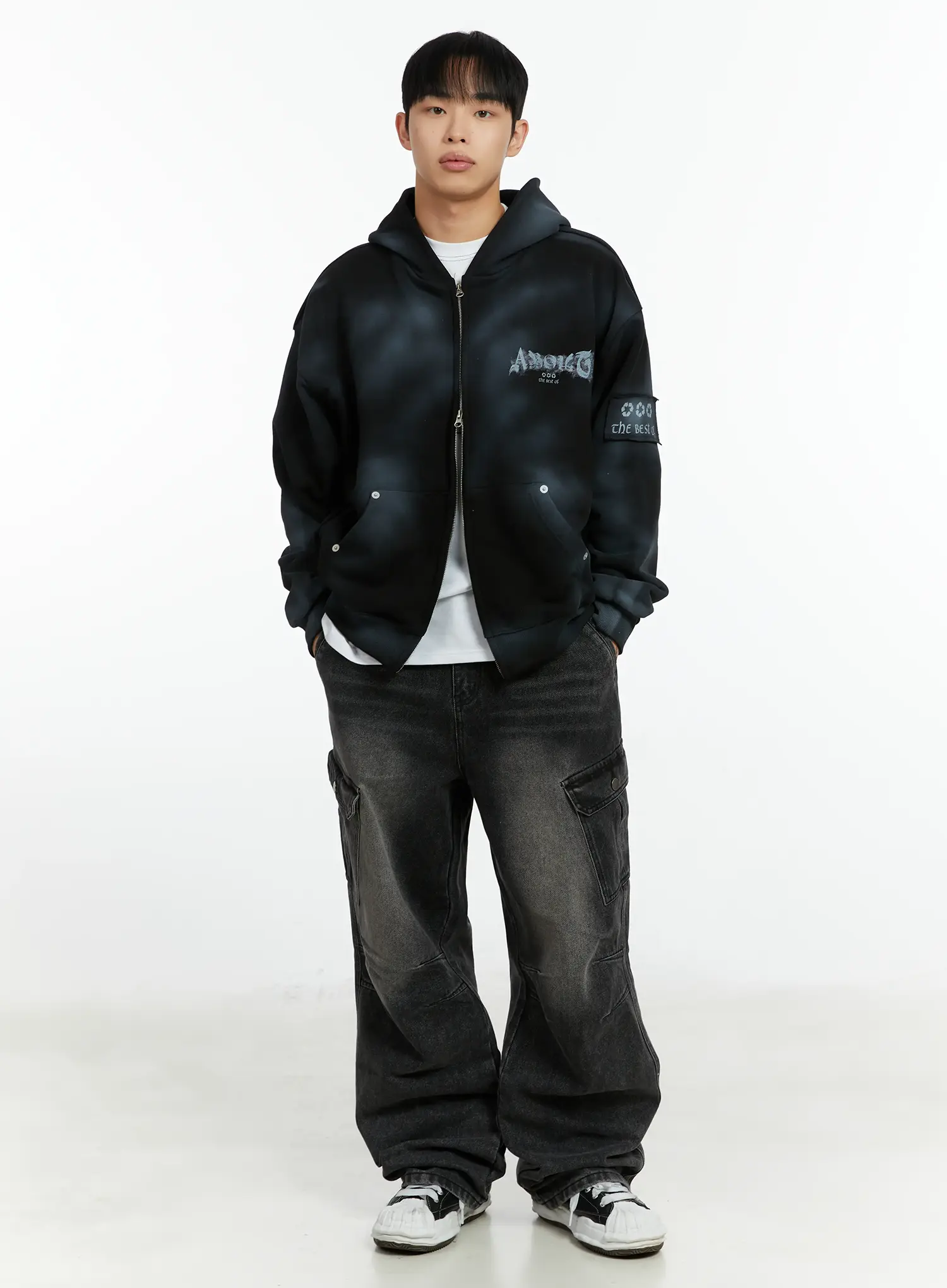 Men's Street Style Graphic Hoodie IF510 - Image 9