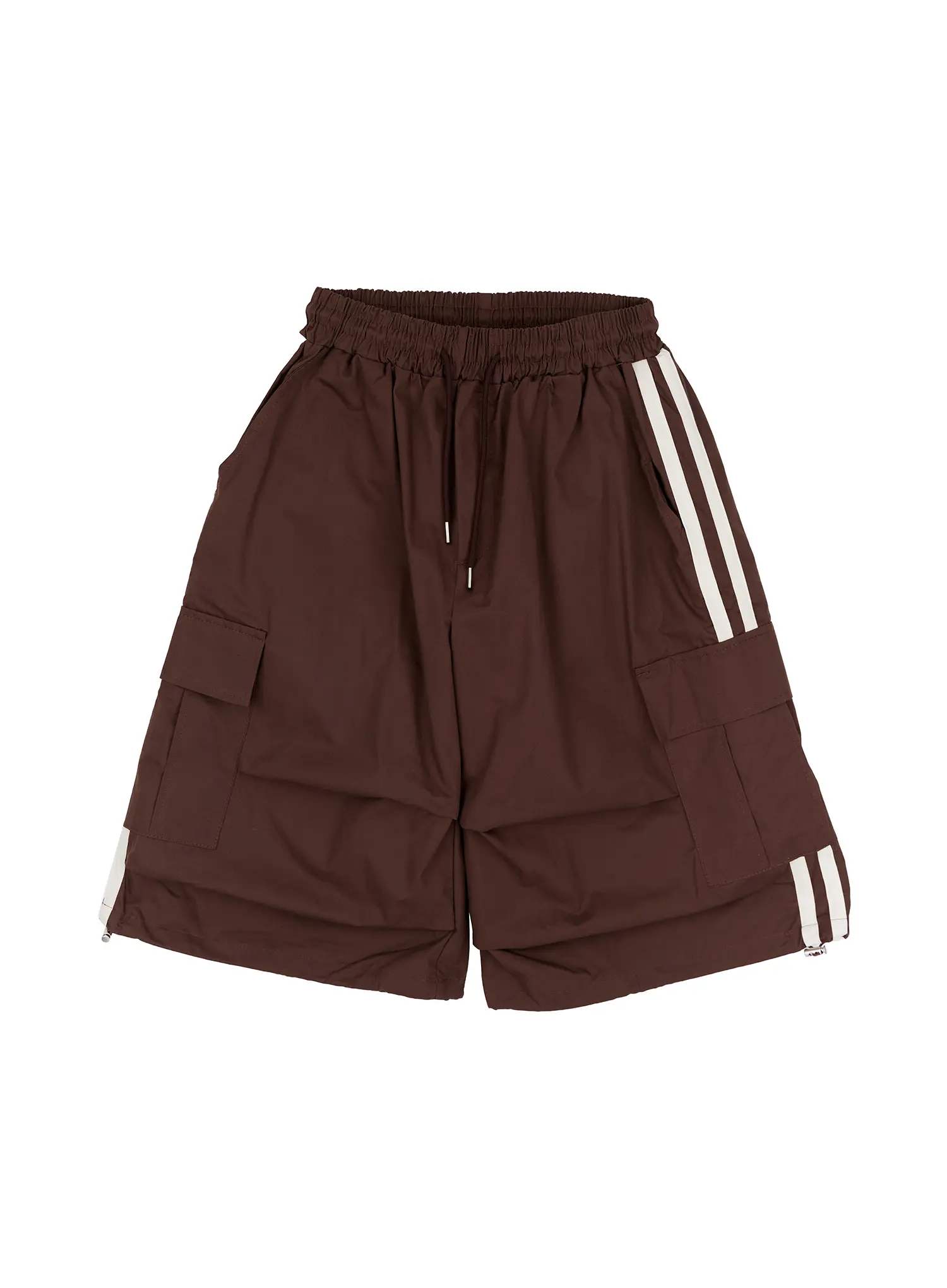 Men's Striped Pocket Track Shorts IA507 - Image 14