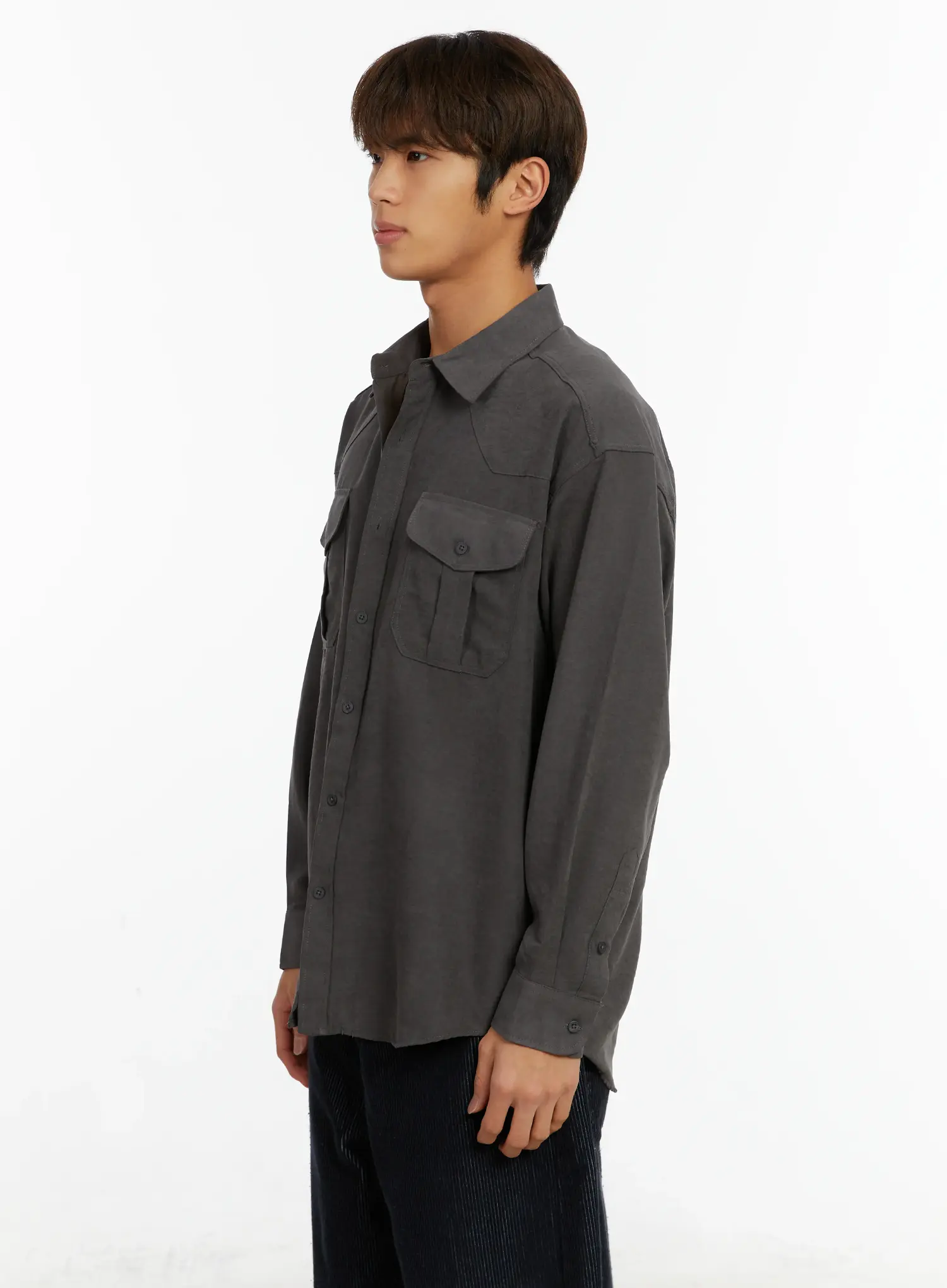 Men's Suede Shirt ID524 - Image 4
