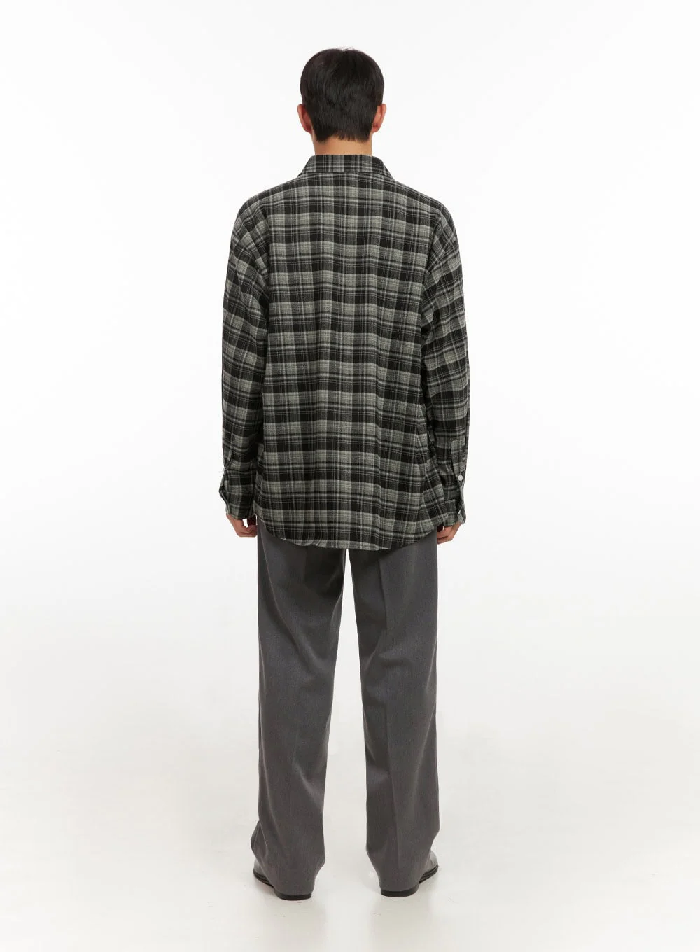 Men's Tailored Wide-Fit Slacks ID406 - Image 9