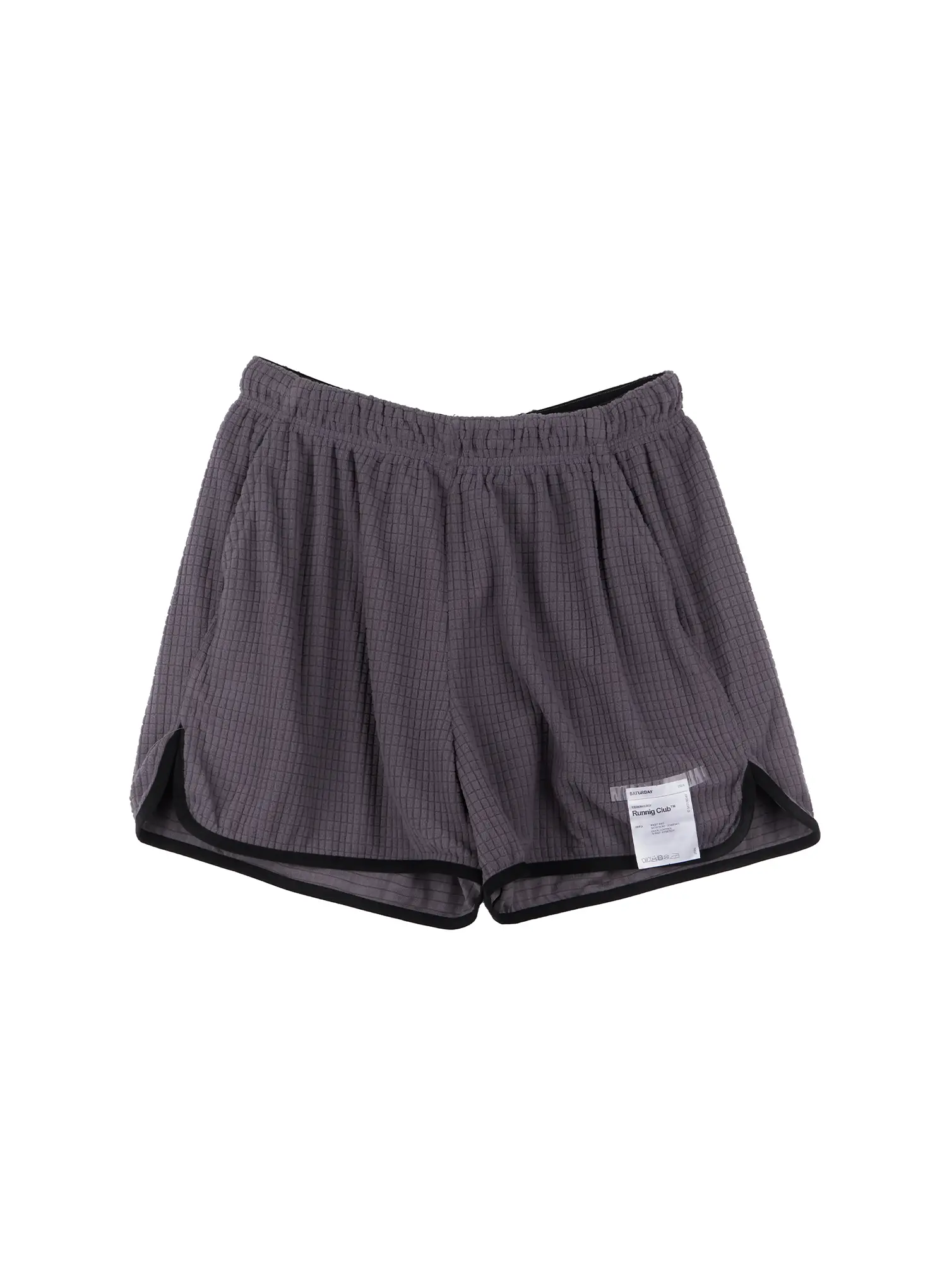 Men's Textured Label Detail Shorts US502 - Image 19
