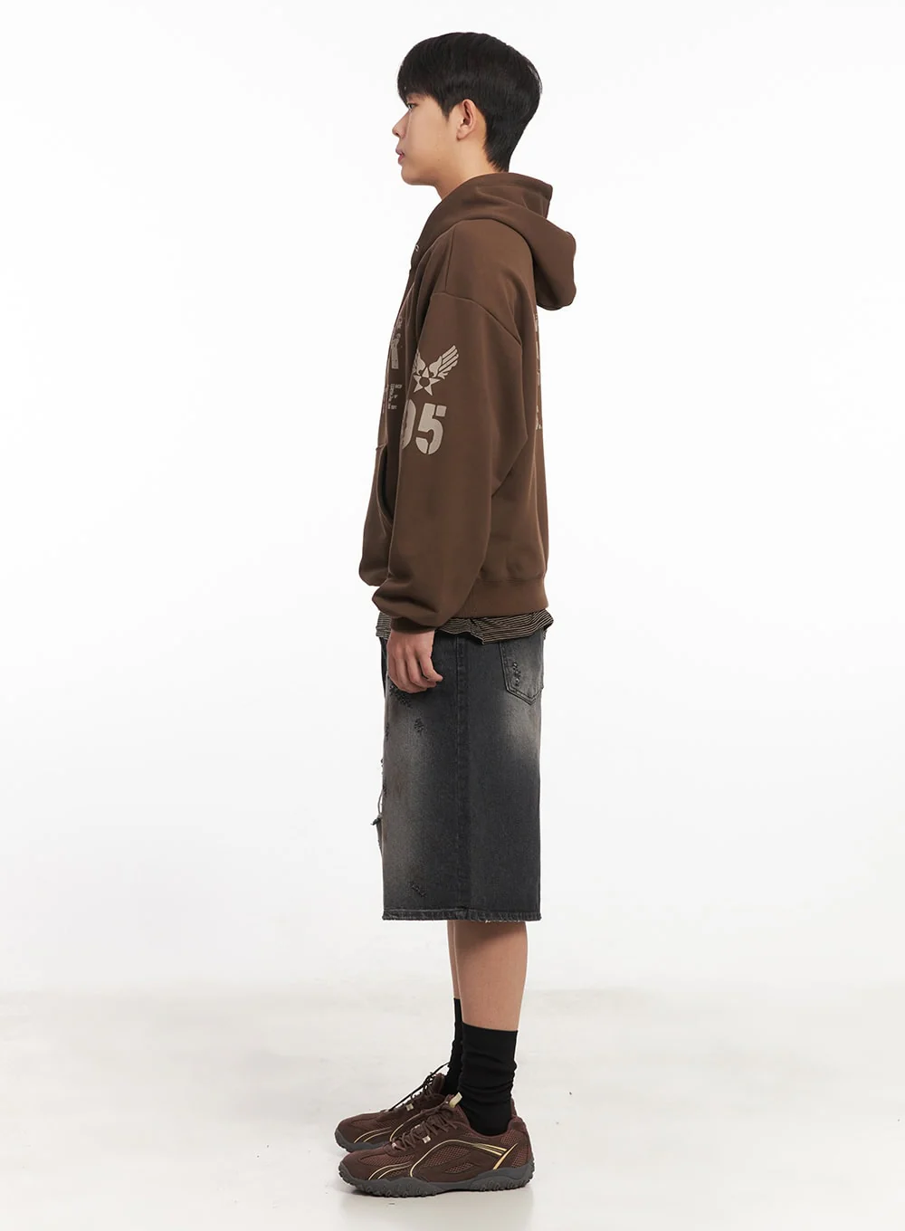 Men's Urban Graphic Hoodie IM528 - Image 11