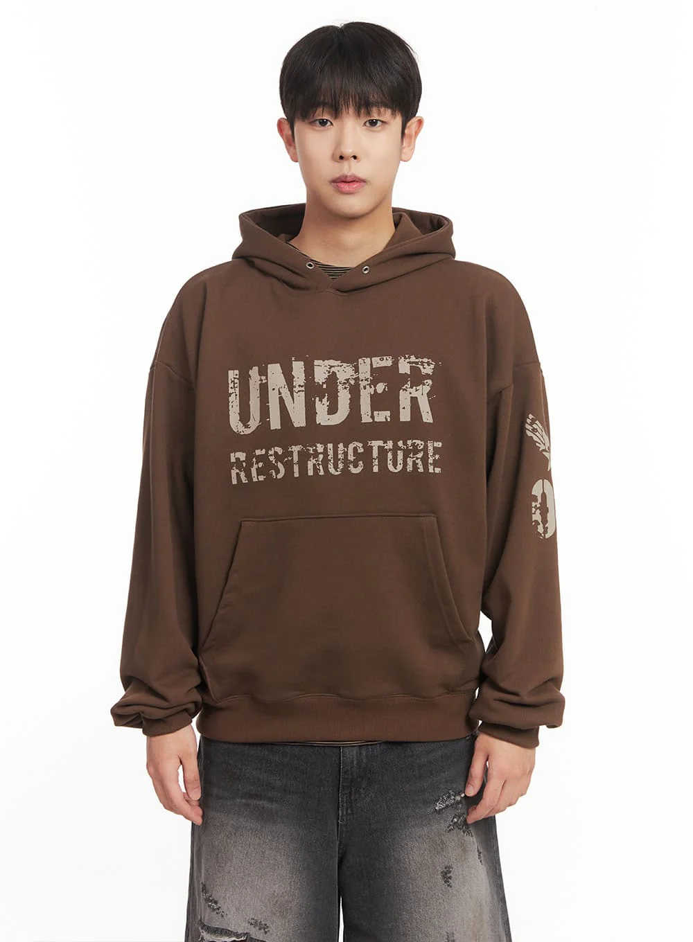 Men's Urban Graphic Hoodie IM528 - Image 15