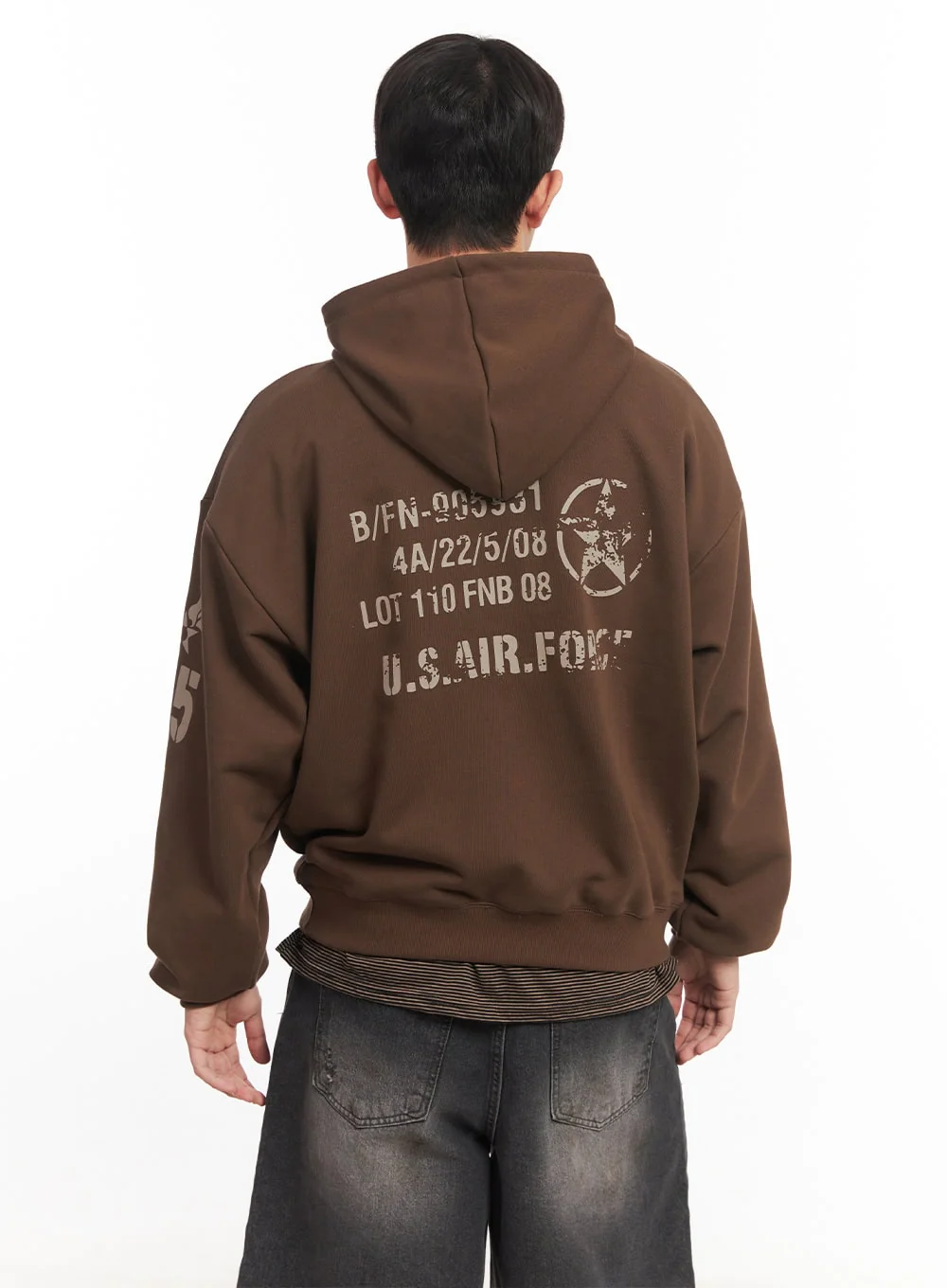 Men's Urban Graphic Hoodie IM528 - Image 2