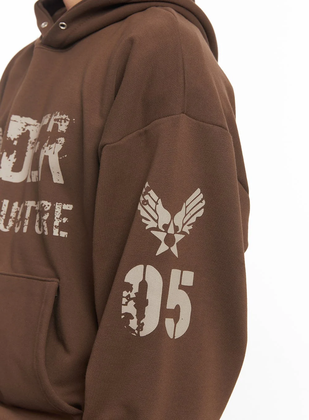 Men's Urban Graphic Hoodie IM528 - Image 5