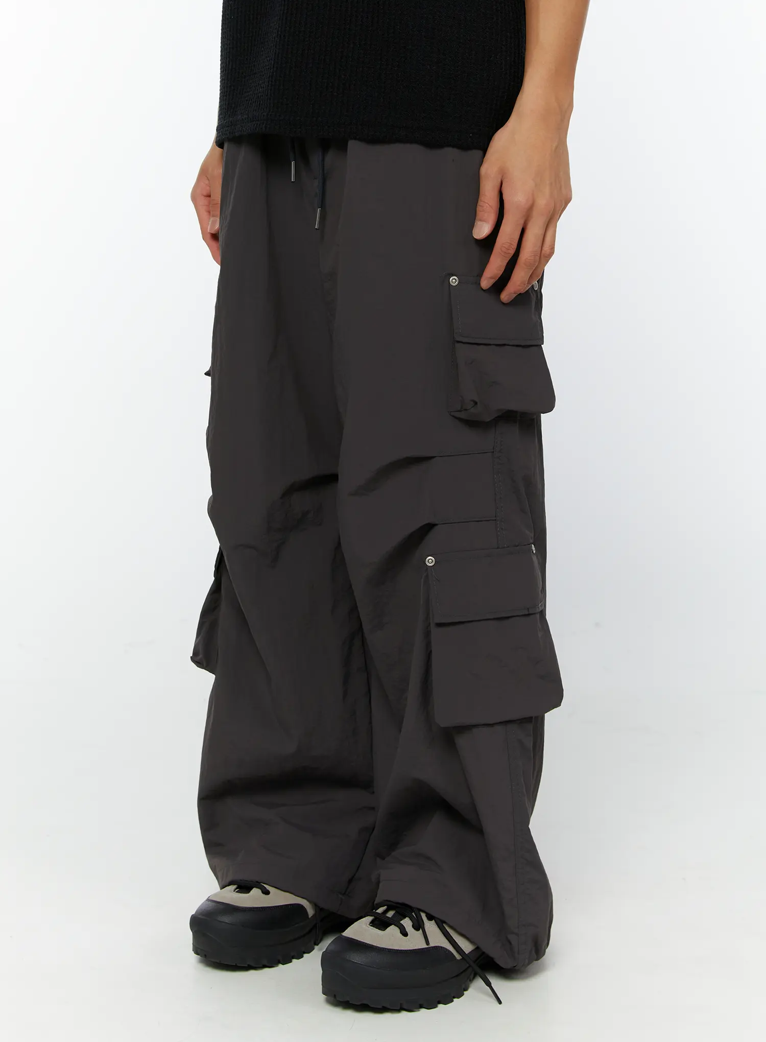 Men's Utility Pocket Cargo Pants IY508 - Image 6