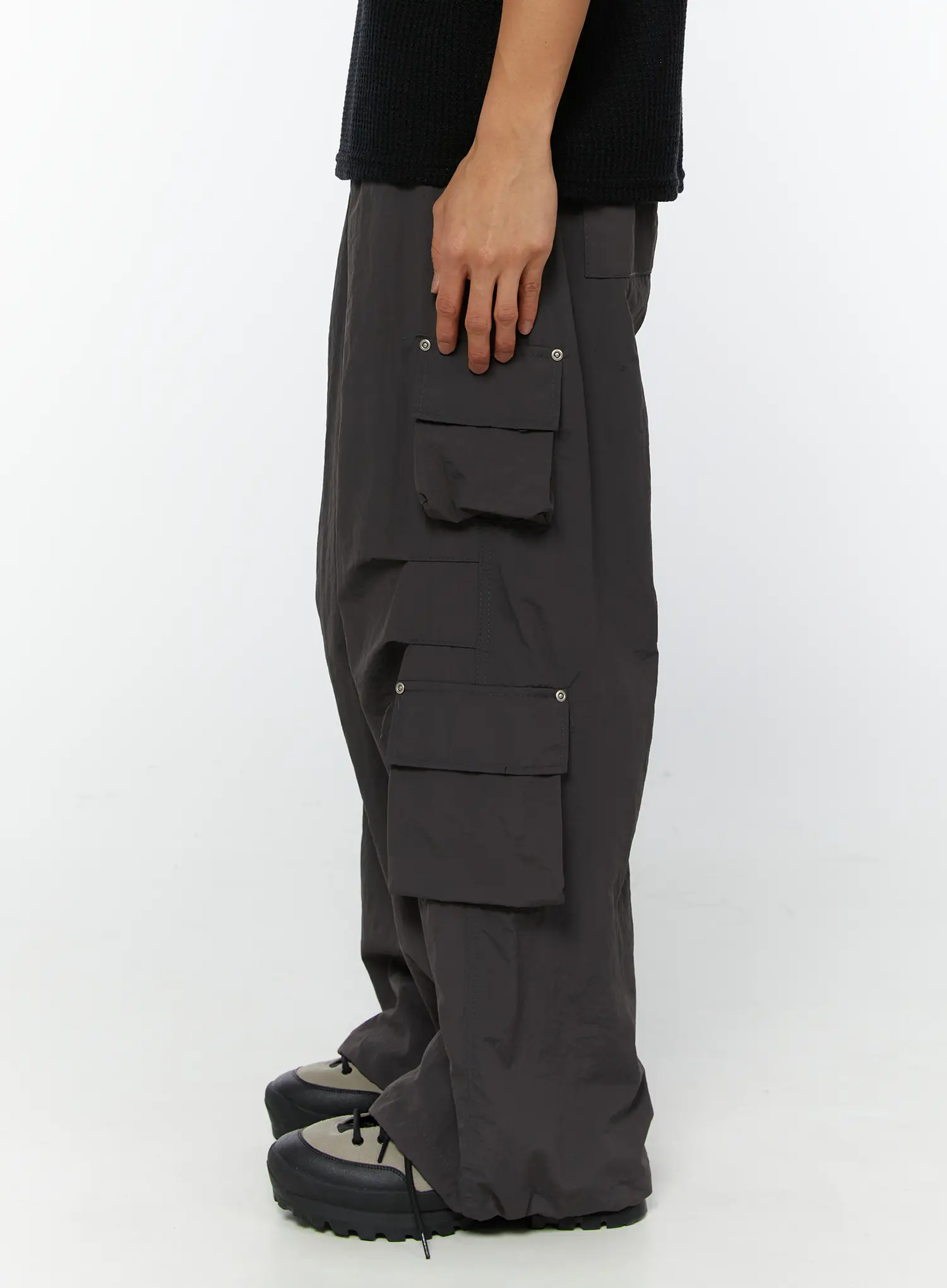 Men's Utility Pocket Cargo Pants IY508 - Image 7