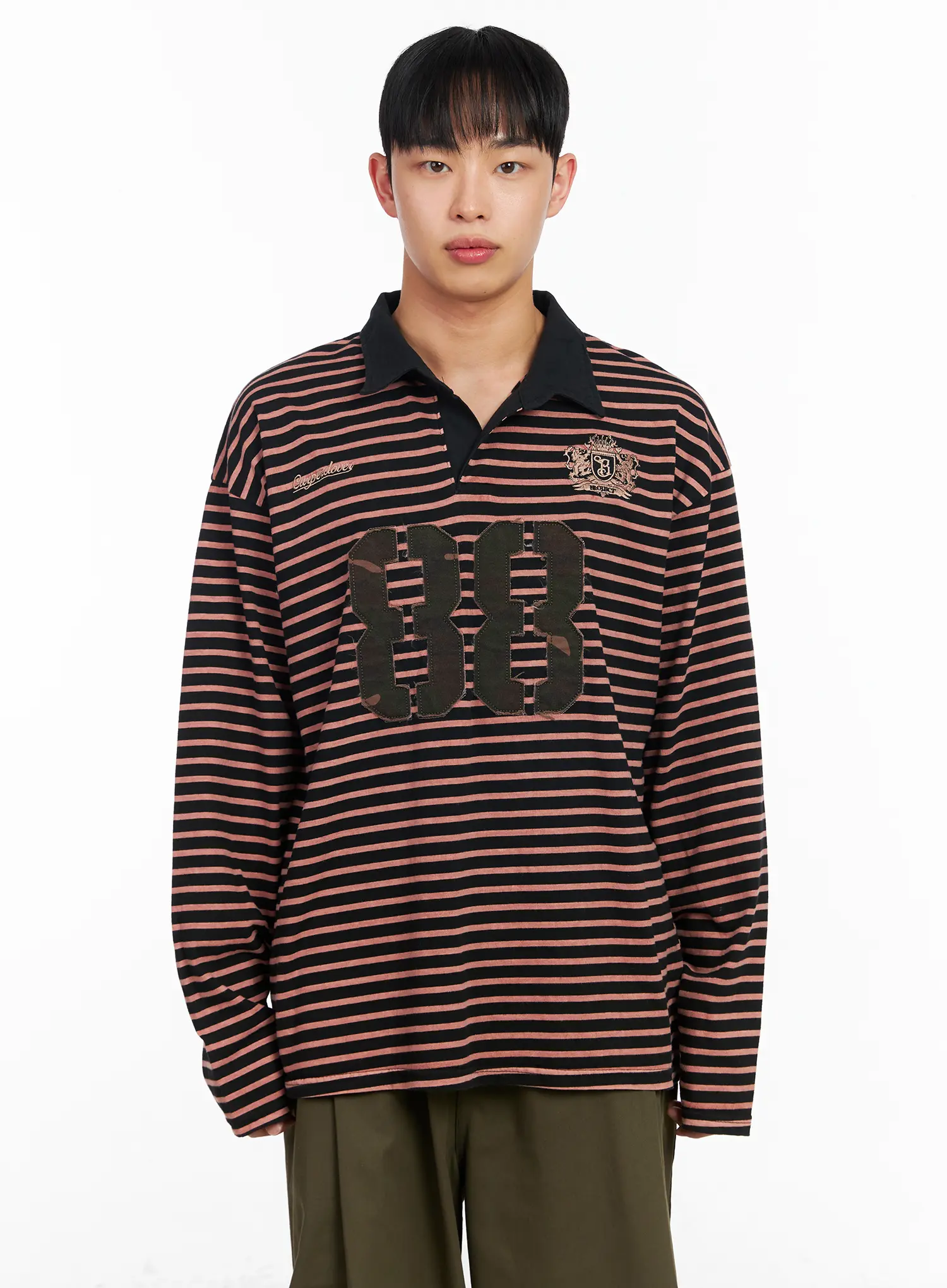 Men's Vintage 88 Polo Long Sleeve Shirt IA501 - Image 10