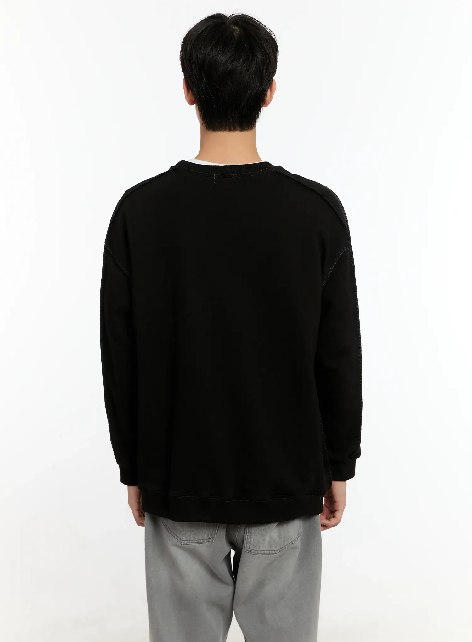 Men's Vintage Graphic Crewneck Sweatshirt IO531 - Image 5