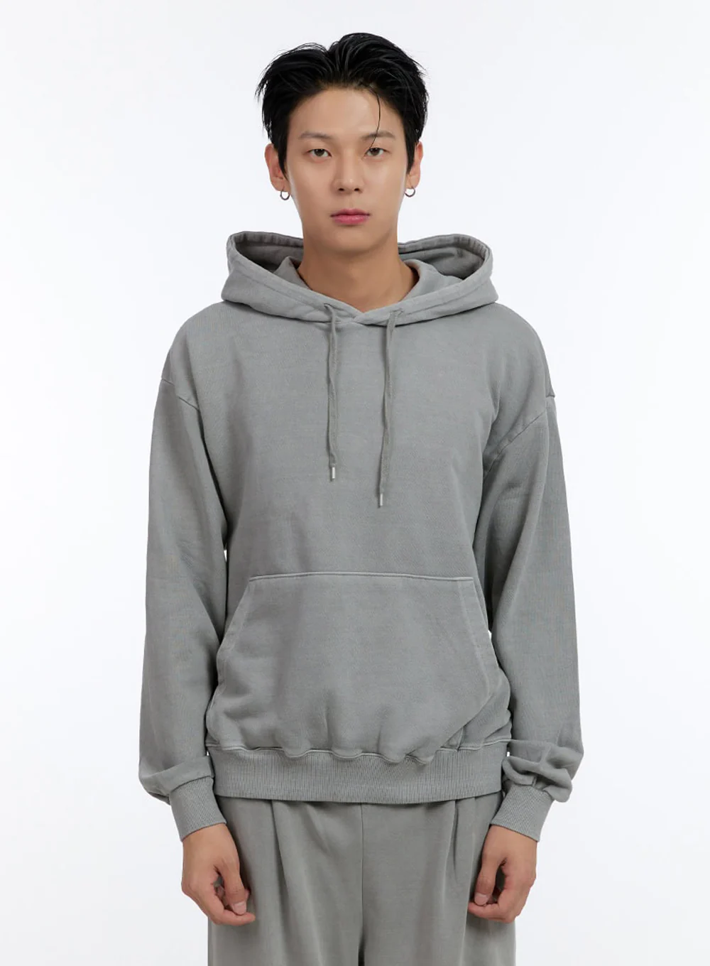 Men's Vintage Wash Hoodie IO428 - Image 7