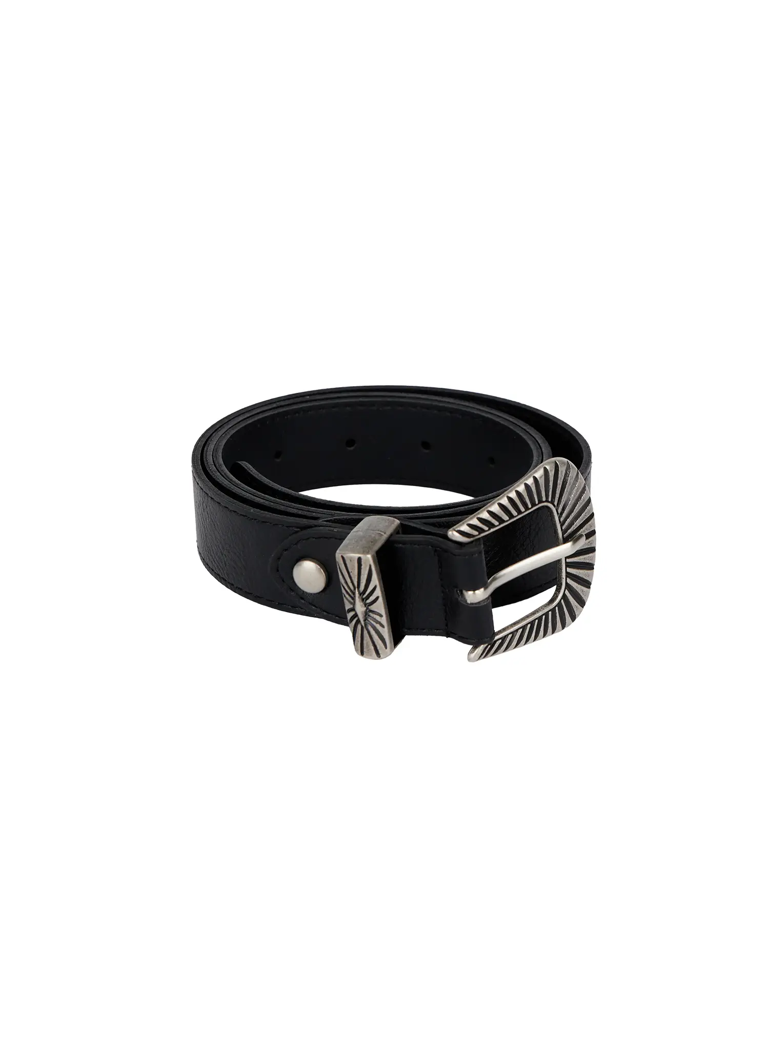 Men's Vintage Western Buckle Belt IS530 - Image 5