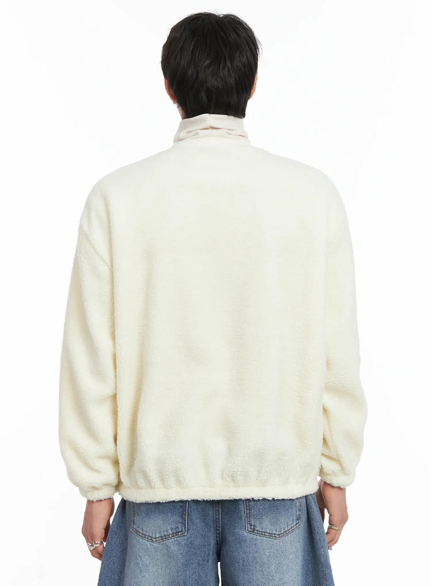 Men's Warm NY Graphic Sweatshirt IJ512 - Image 6