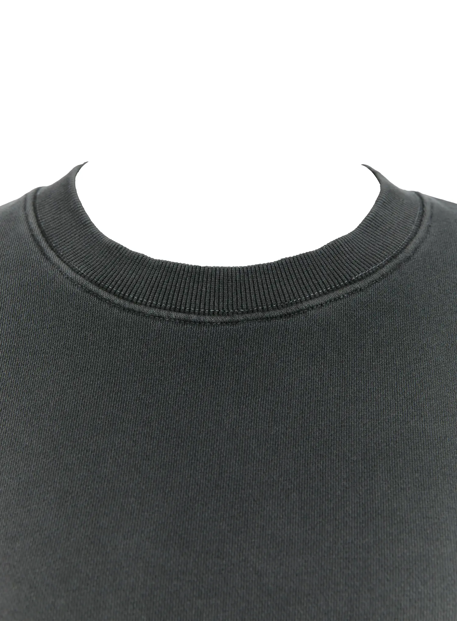 Men's Washed Crewneck Sweatshirt IG512 - Image 2