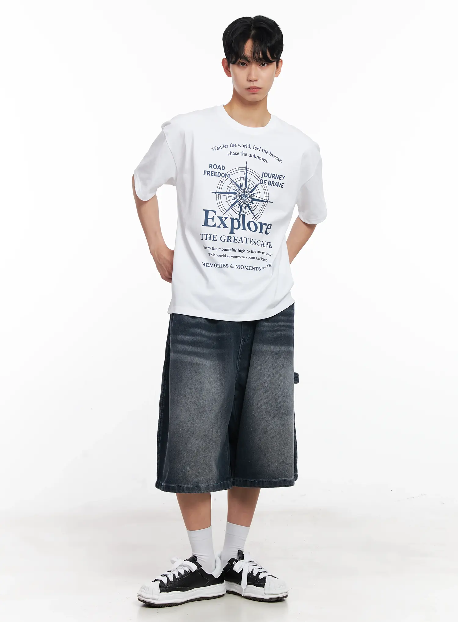 Men's Washed Jorts IL504 - Image 12