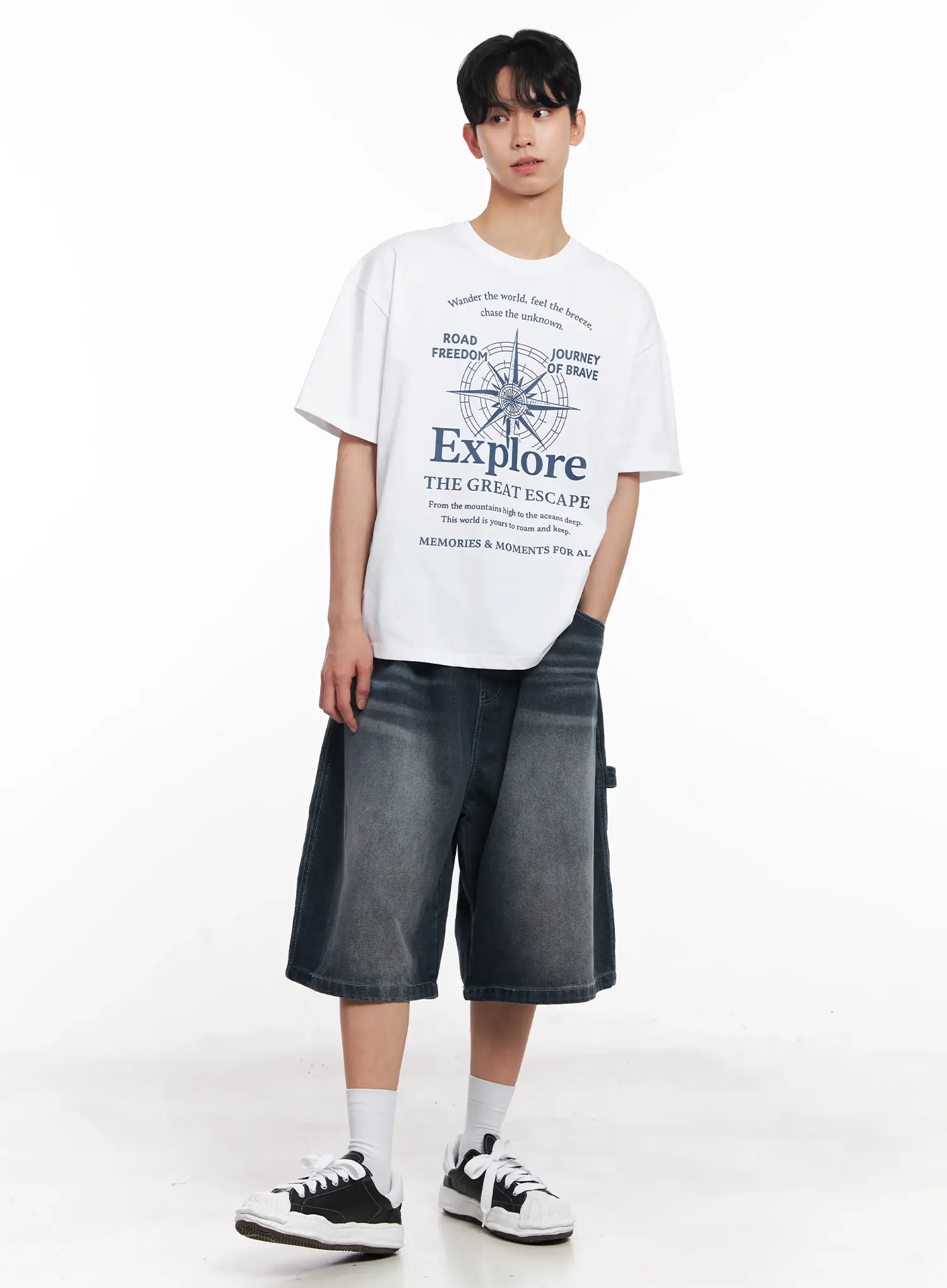 Men's Washed Jorts IL504 - Image 13