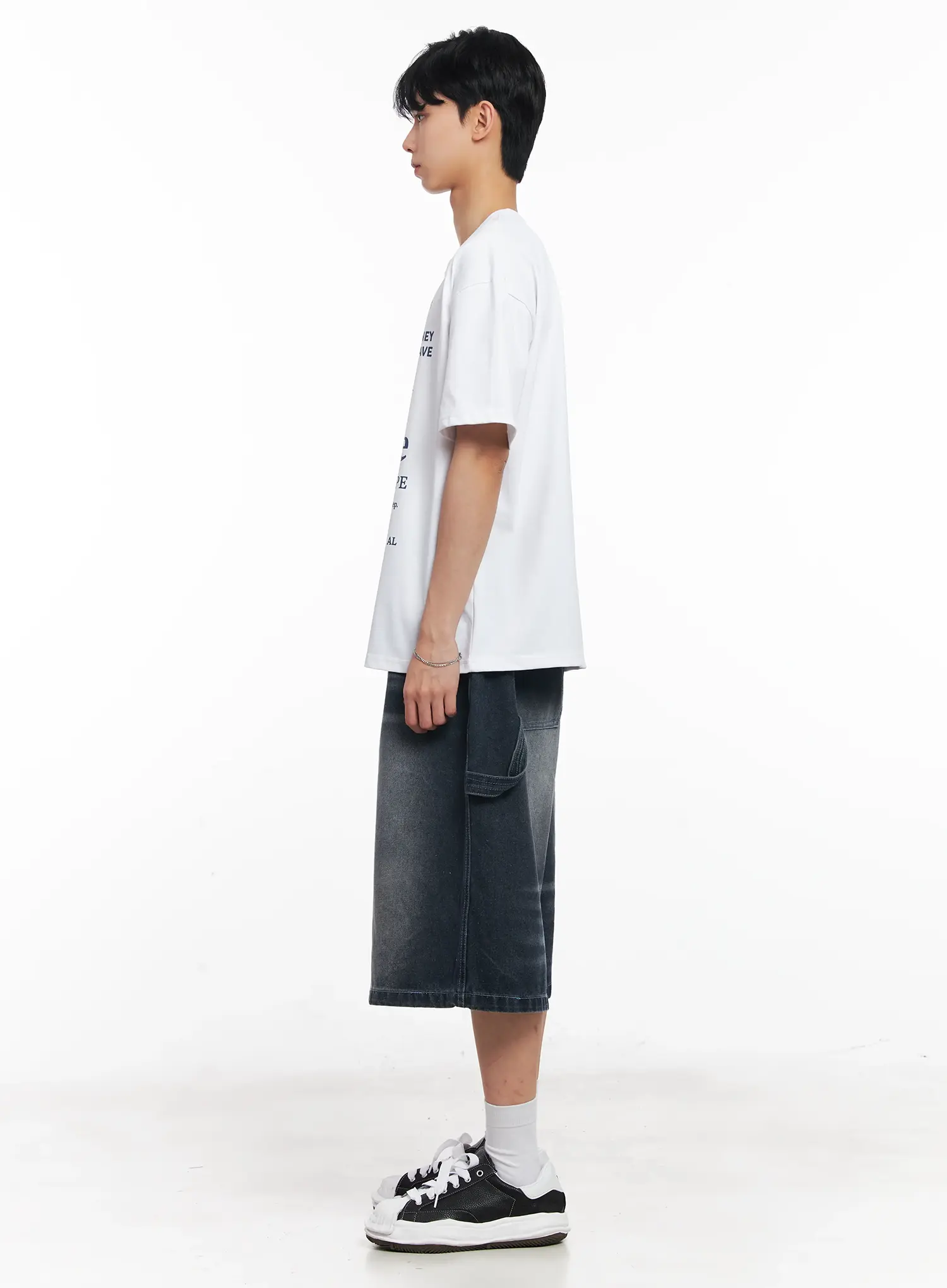 Men's Washed Jorts IL504 - Image 5