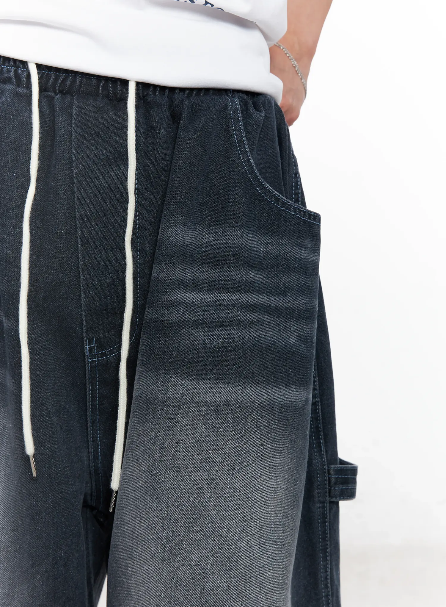 Men's Washed Jorts IL504 - Image 8