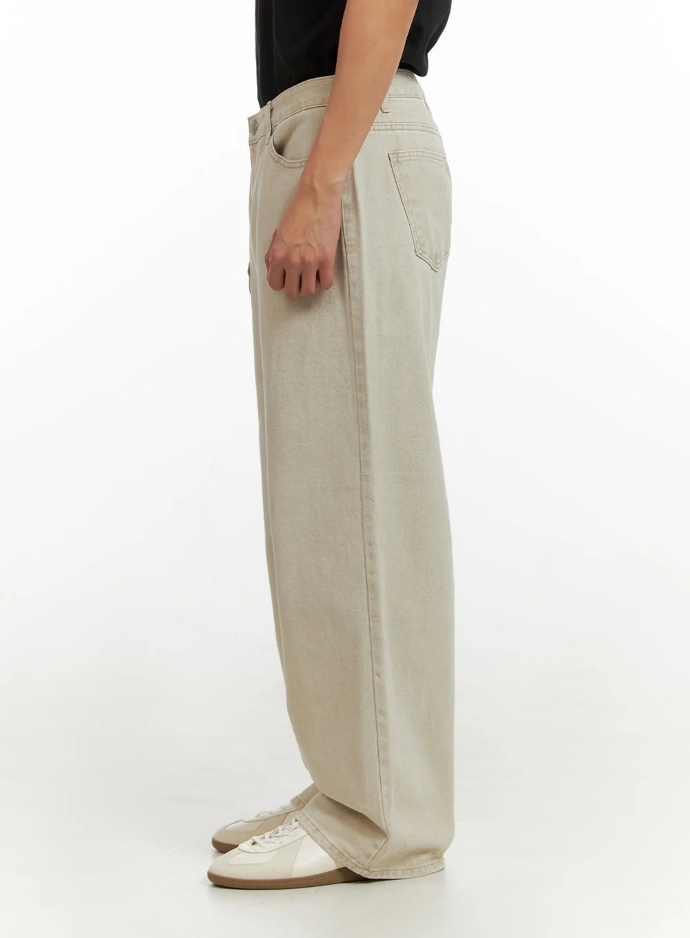 Men's Wide Fit Cotton Pants IU419 - Image 4