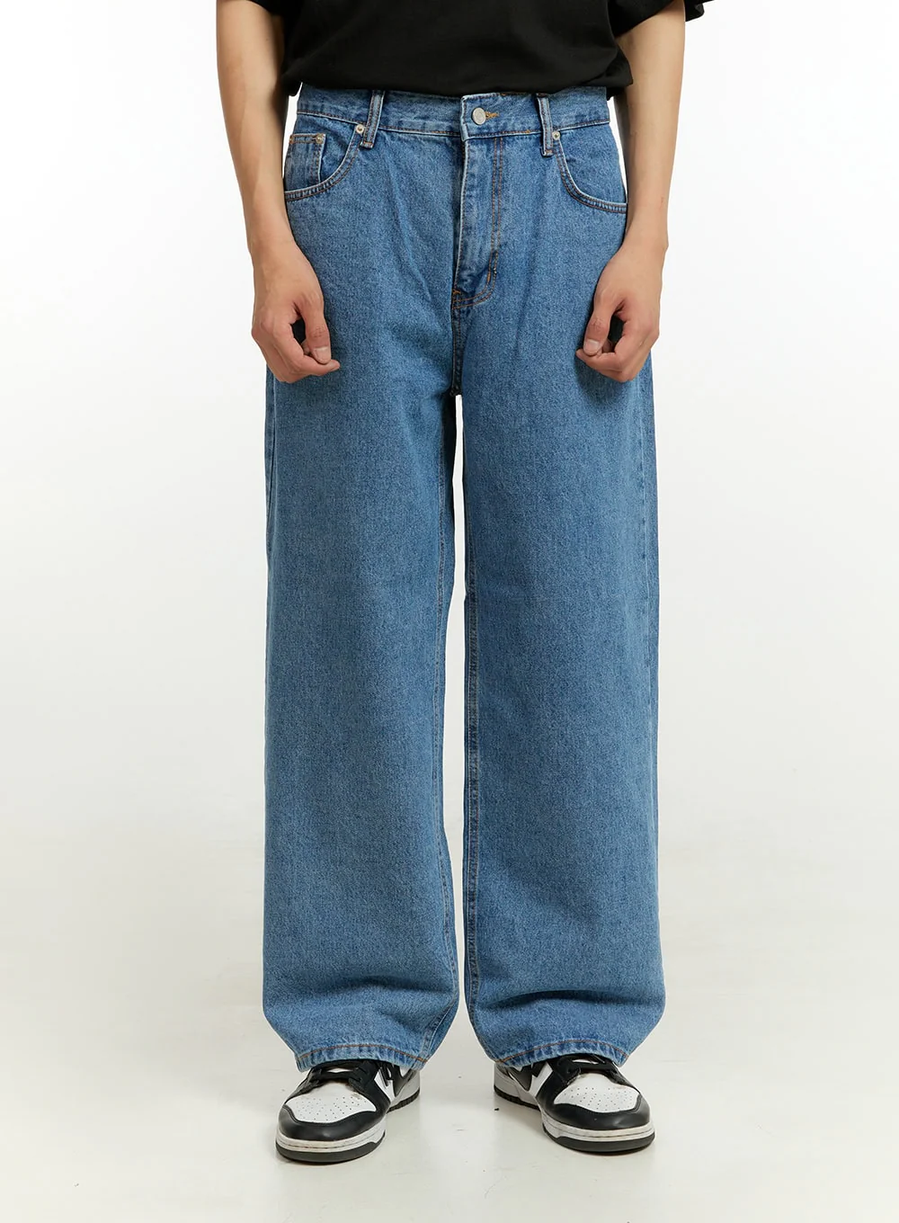 Men's Wide Fit Jeans IL412 - Image 2