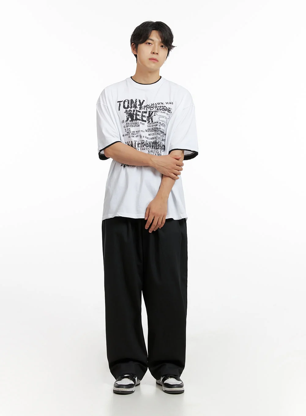 Men's Wide Fit Pants IG409 - Image 3