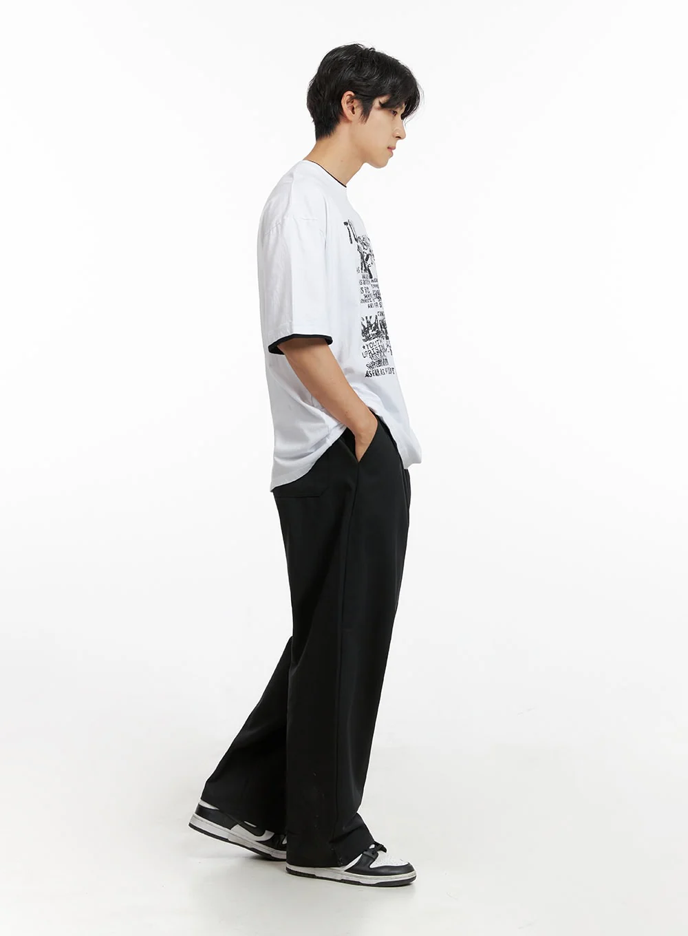 Men's Wide Fit Pants IG409 - Image 6