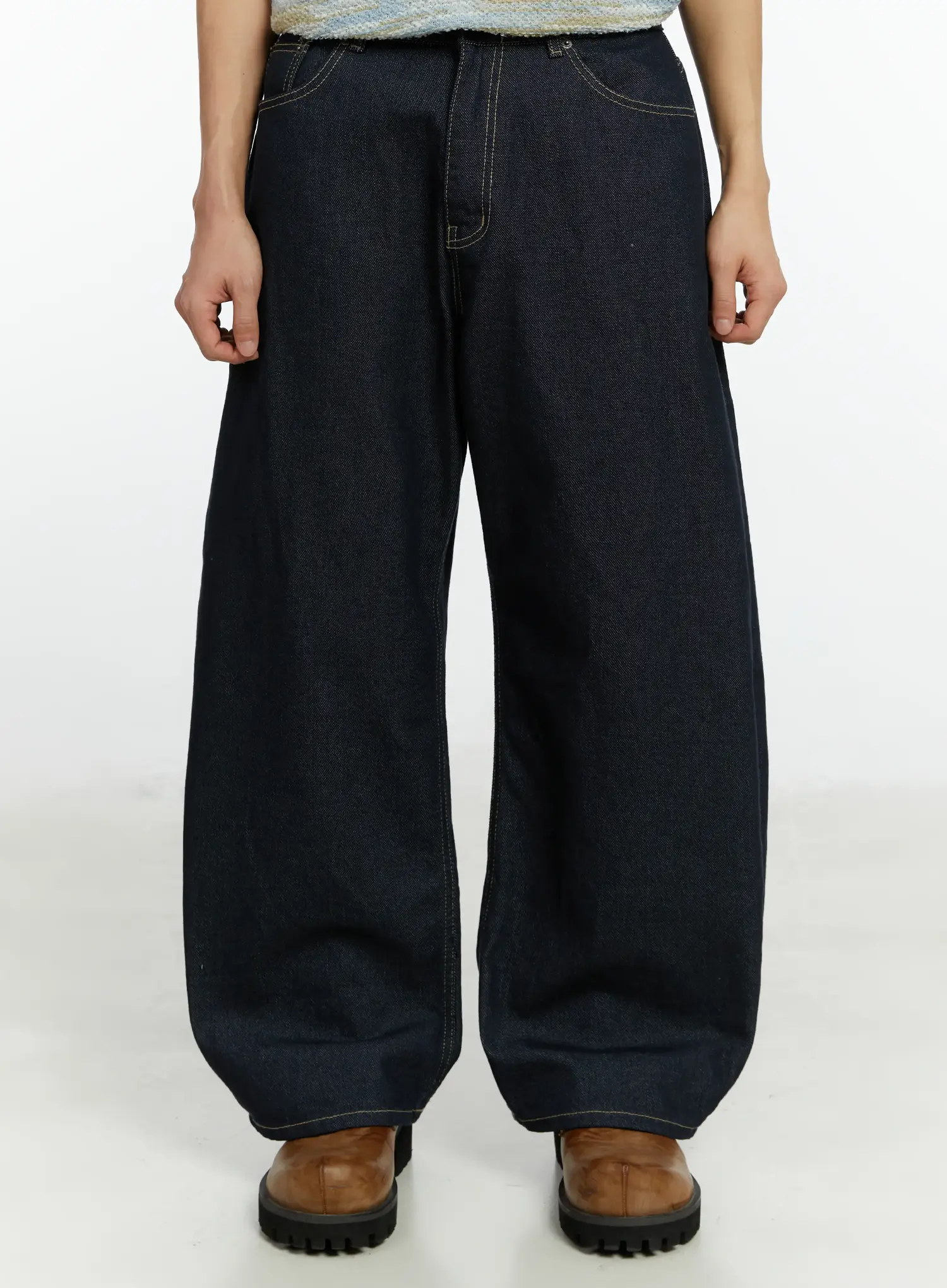 Men's Wide Leg Jeans IF510