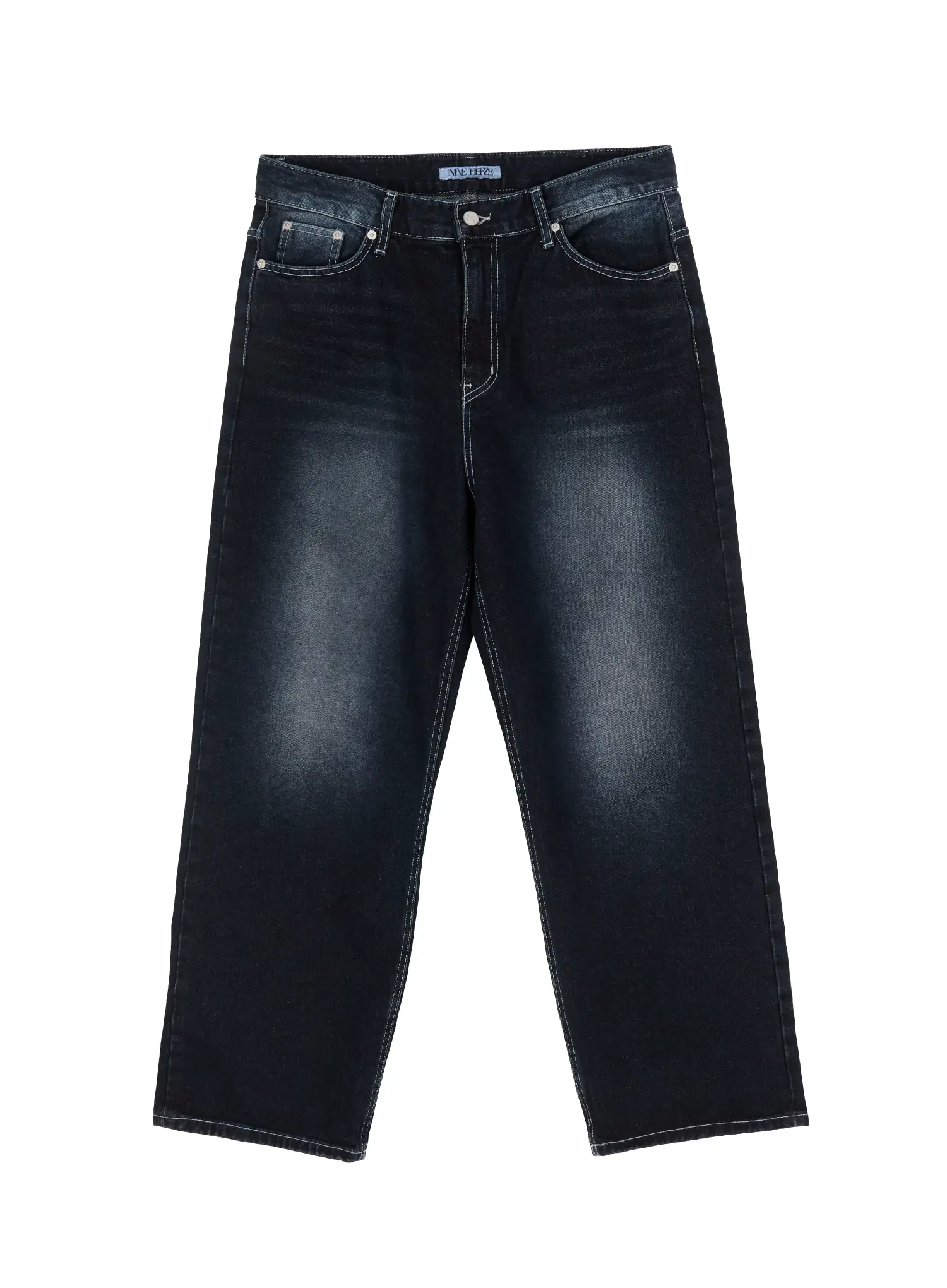 Men's Wide Leg Jeans IM523 - Image 10