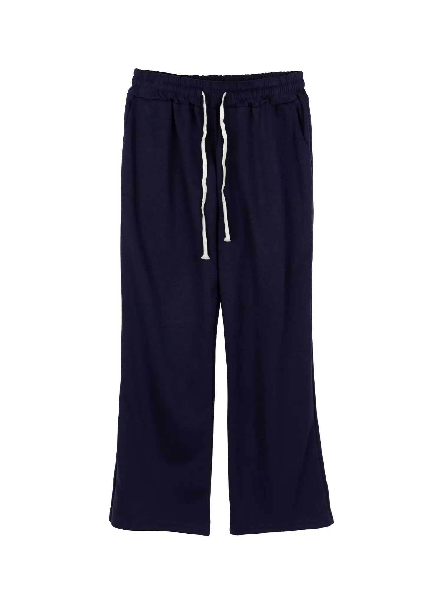 Men's Wide Leg Sweatpants (Dark Blue) IY506 - Image 3