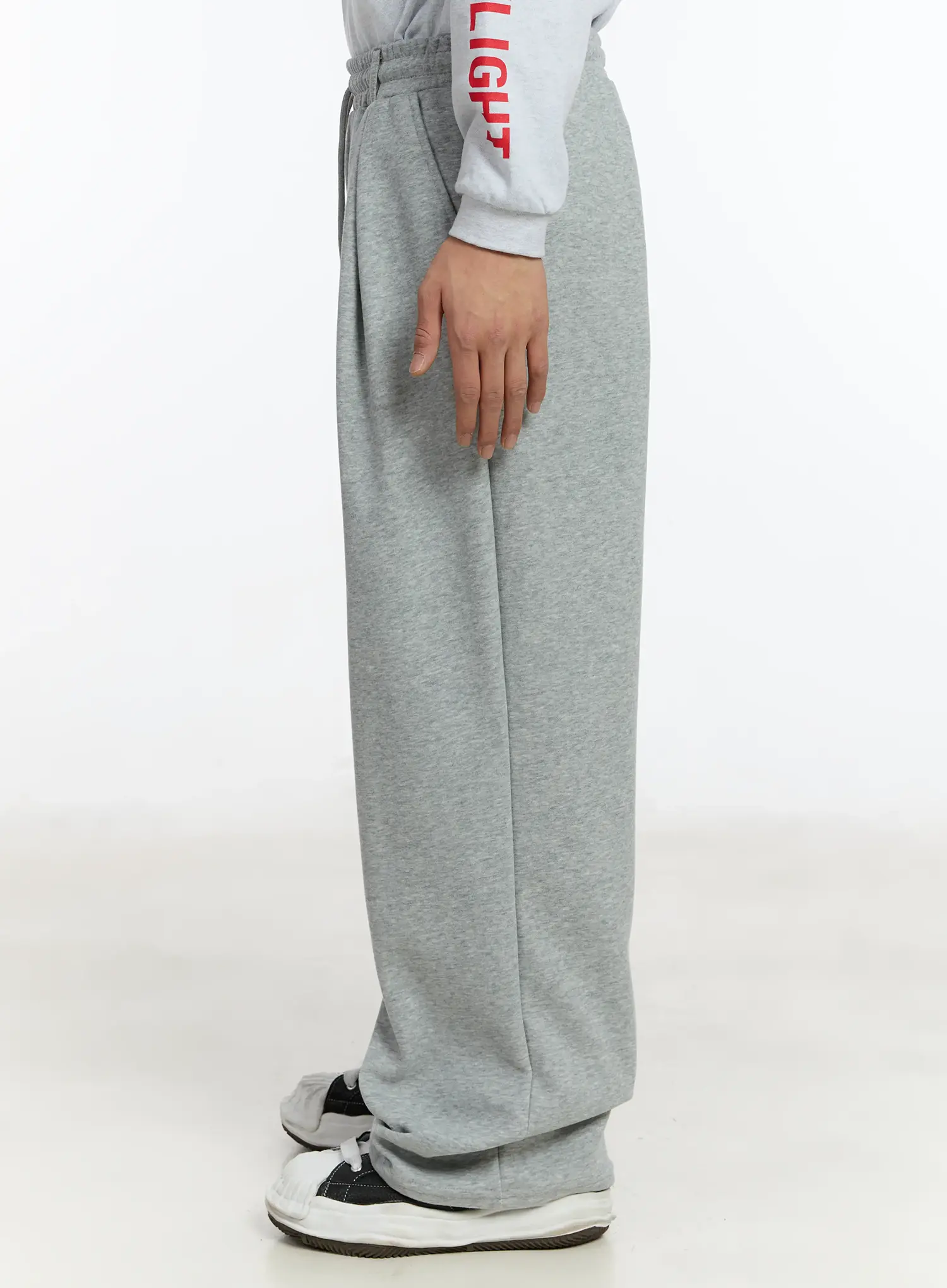 Men's Wide-Leg Sweatpants IM502 - Image 6