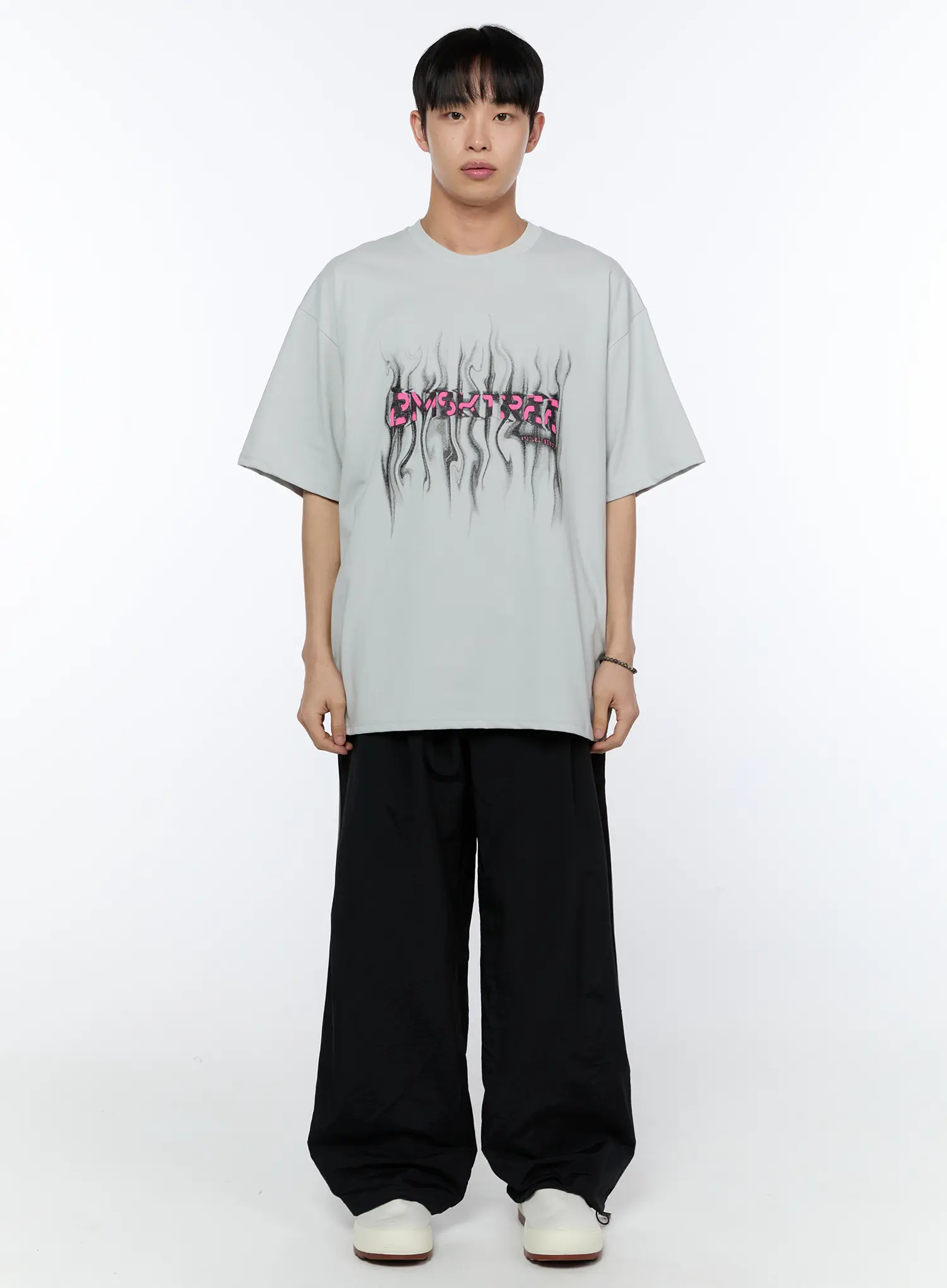 Men's Wide Leg Track Pants IA520 - Image 3