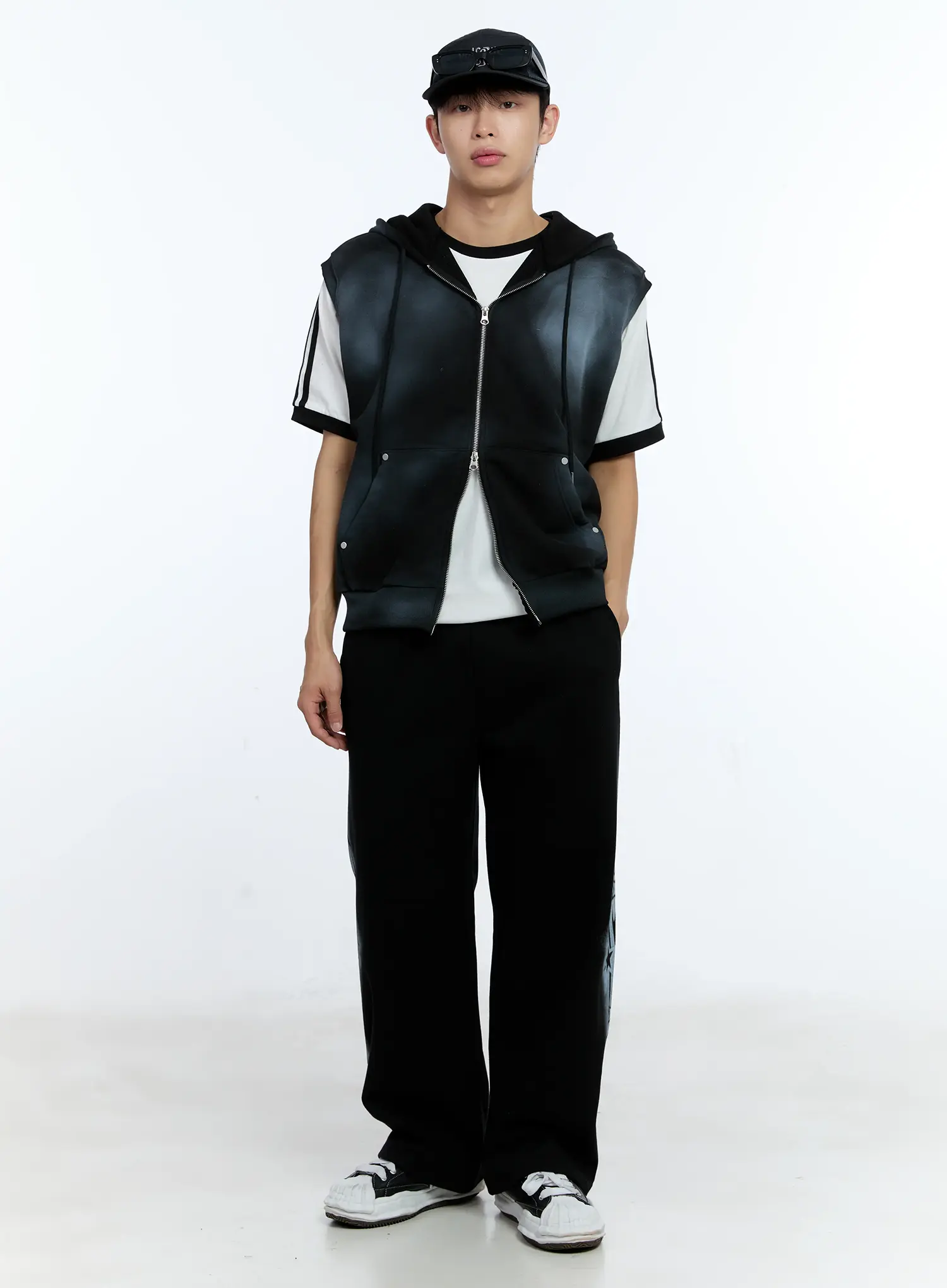 Men's Y2K Relaxed Jogger Pants IG515 - Image 2
