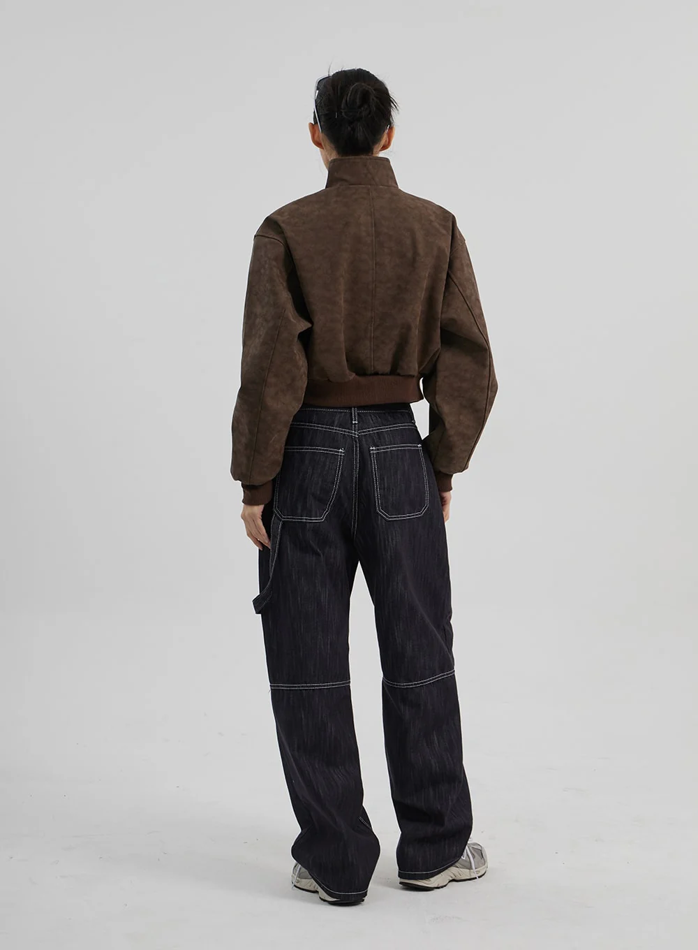 Mid-Rise Baggy Jeans CF307 - Image 12